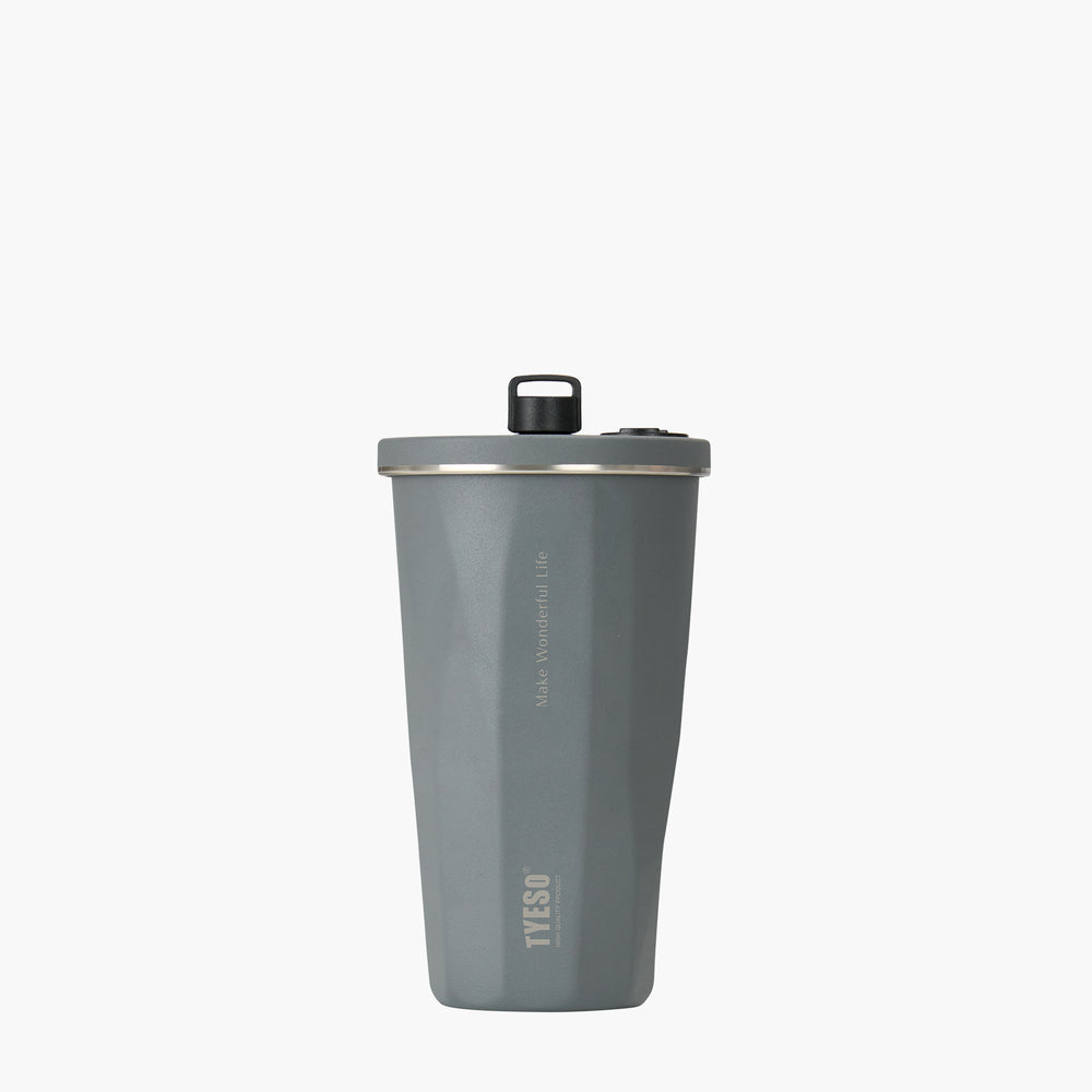 16oz (470ml)-TYESO Gradient Dopamine Tumbler có ống hút có thể thu vào