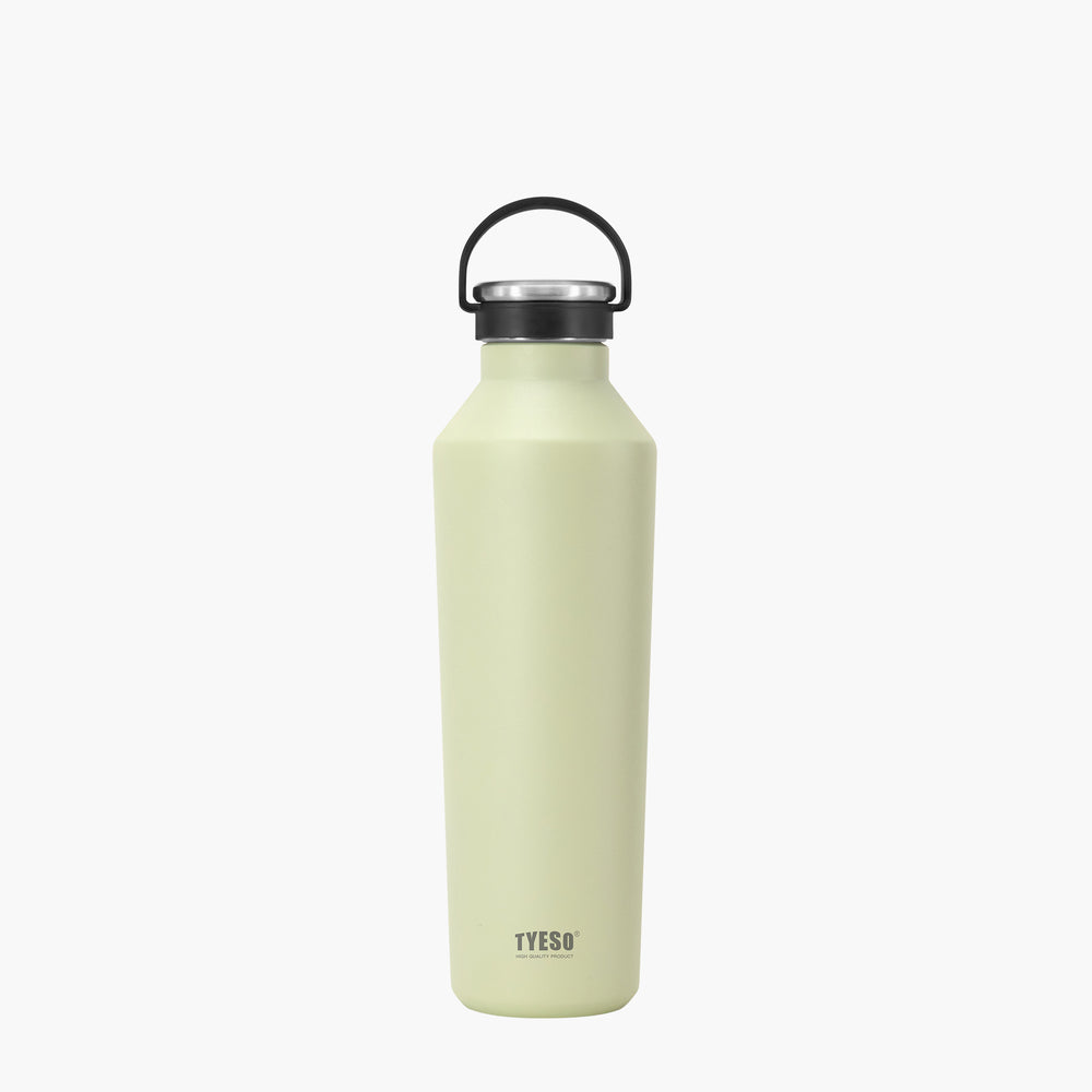 Bình nước thể thao cách nhiệt chân không TYESO có quai xách bằng silicon mềm 30oz（900ml)