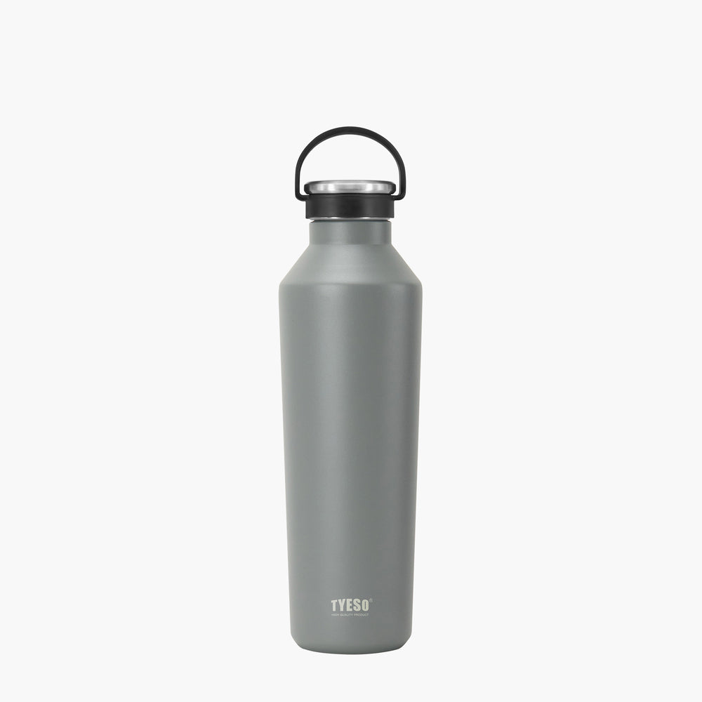 Bình nước thể thao cách nhiệt chân không TYESO có quai xách bằng silicon mềm 30oz（900ml)