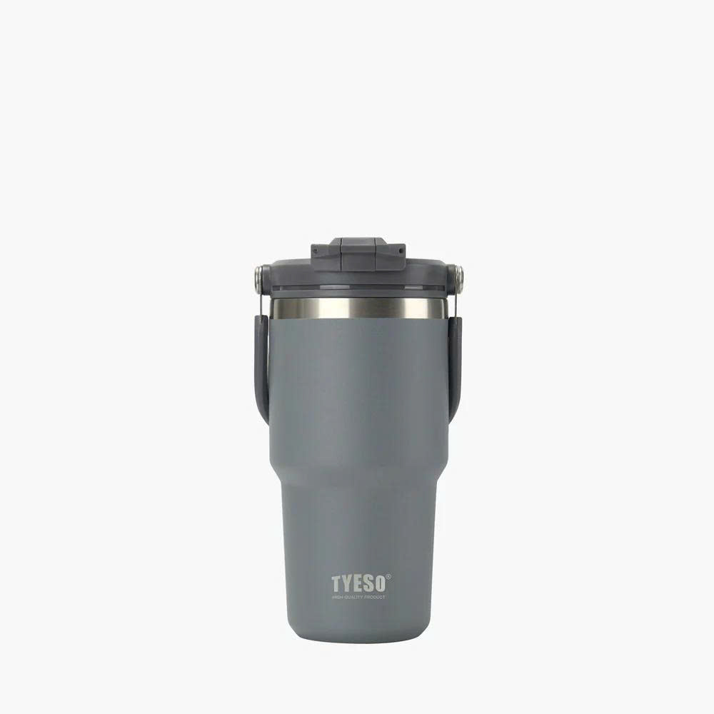 Bình Giữ Nhiệt Ly giữ nhiệt TYESO INOX Cốc cách nhiệt có vòi hút/tay cầm Cốc cà phê 40 oz (1200ml)