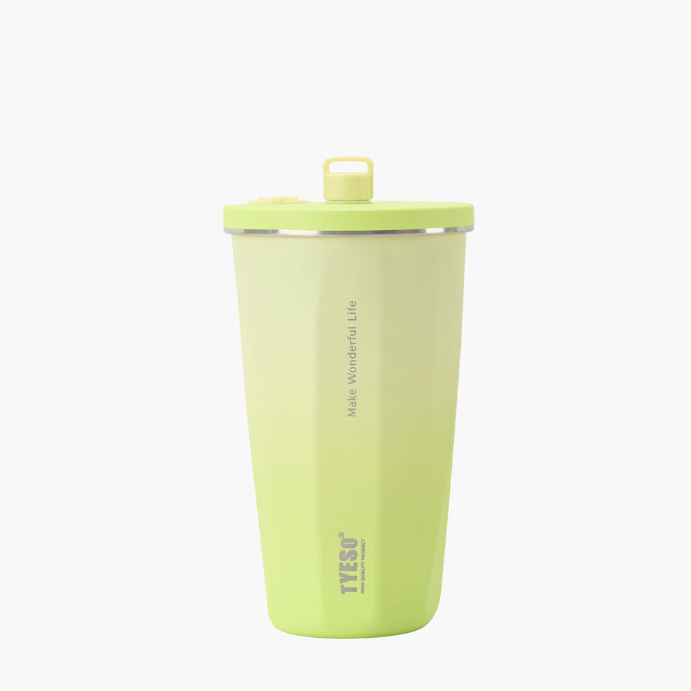 TYESO Gradient Dopamine Tumbler có ống hút có thể thu vào 20oz (600ml)-