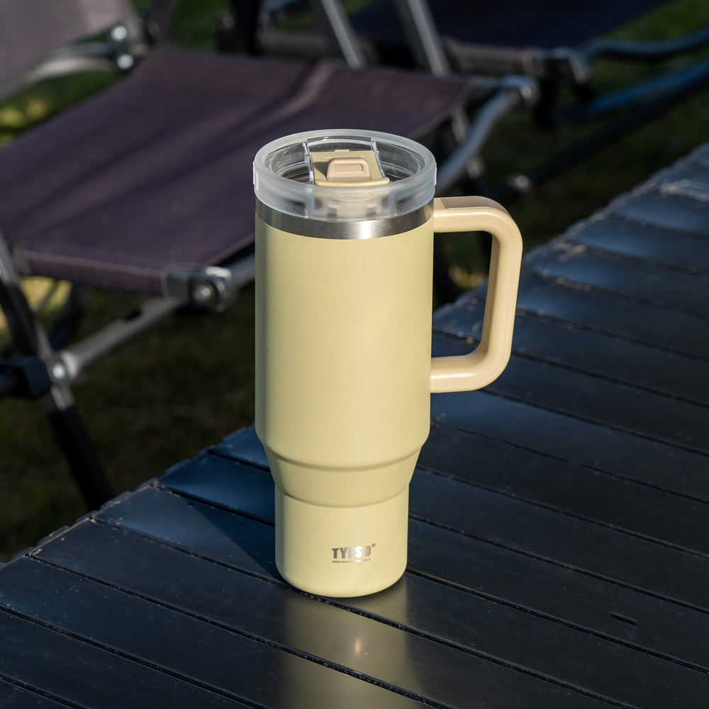 Bình Giữ Nhiệt Ly giữ nhiệt INOX Cốc cách nhiệt có vòi hút Cốc cà phê 900ml/1200ml TS-8866/8868