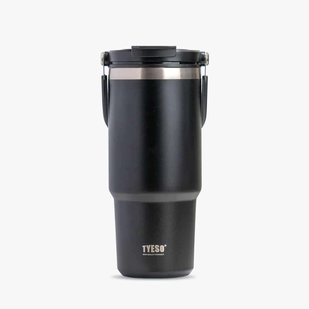 Cốc du lịch bằng thép không gỉ Tyeso ROAM có ống hút lật và nắp đậy 35 oz (1050ml)