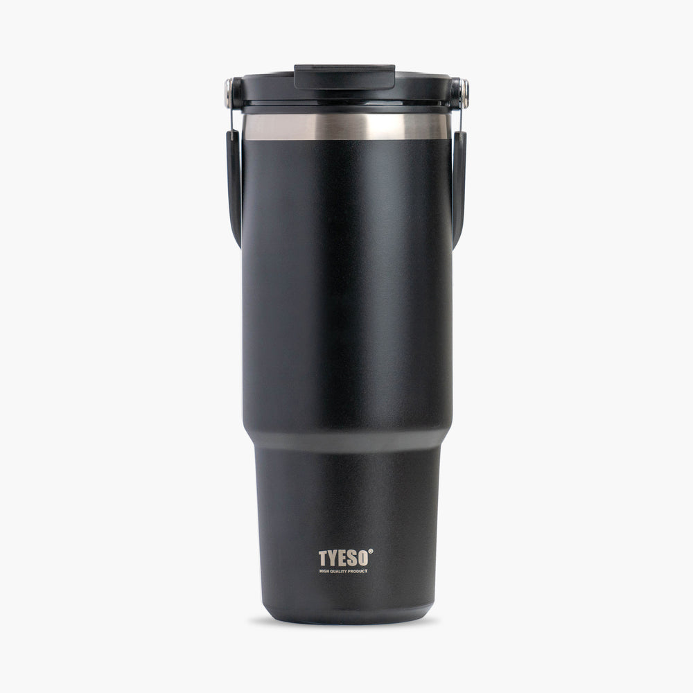 Bình Giữ Nhiệt Ly giữ nhiệt TYESO INOX Cốc cách nhiệt có vòi hút/tay cầm Cốc cà phê 40 oz (1200ml)