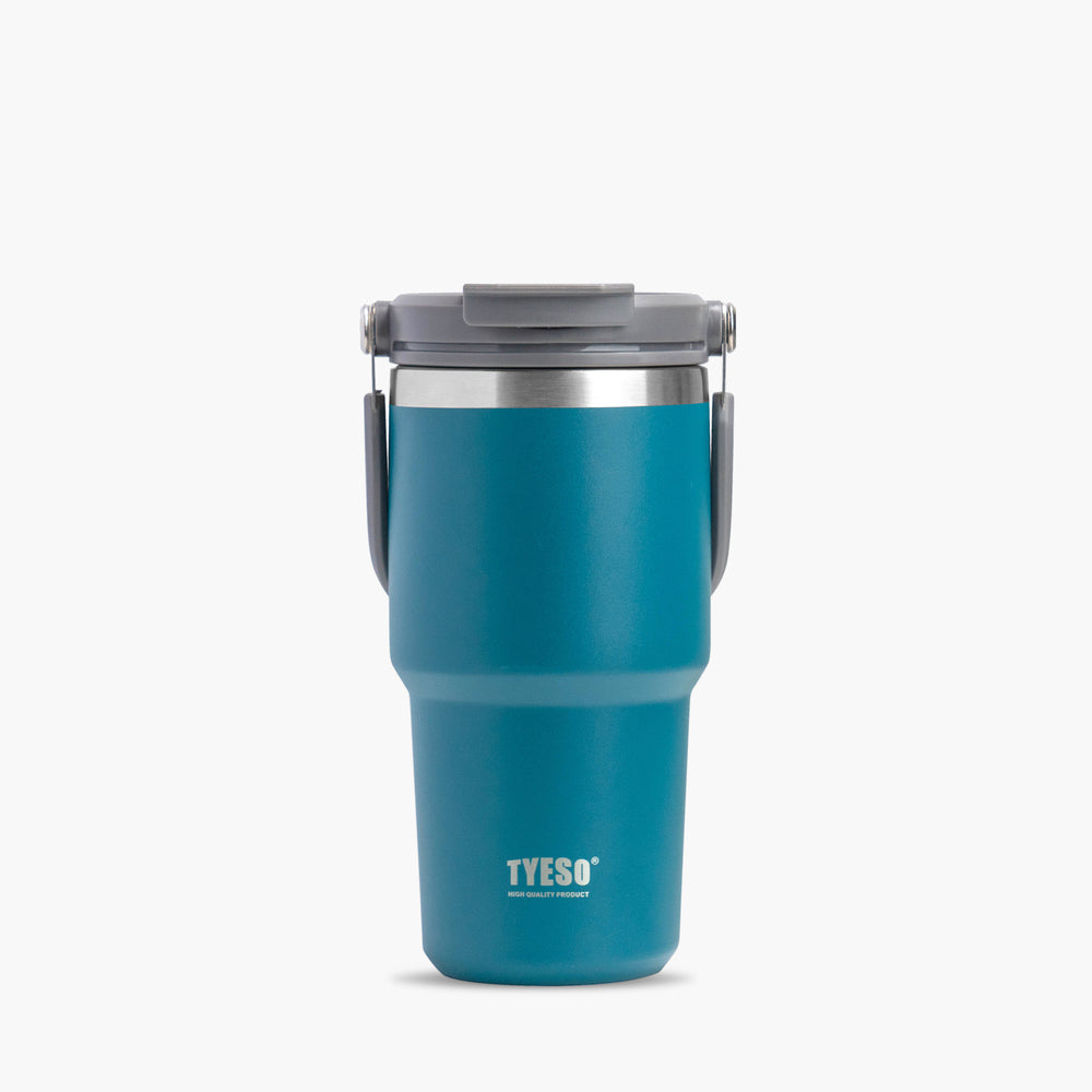 Bình giữ nhiệt TYESO bằng thép không gỉ 304 tay cầm công thái học Chống tràn & Giữ nhiệt 12 tiếng 20 oz (600ml)