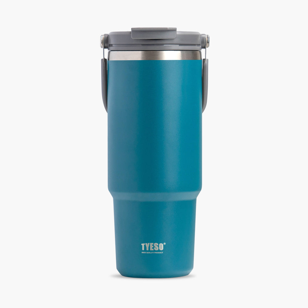 Bình Giữ Nhiệt Ly giữ nhiệt TYESO INOX Cốc cách nhiệt có vòi hút/tay cầm Cốc cà phê 40 oz (1200ml)
