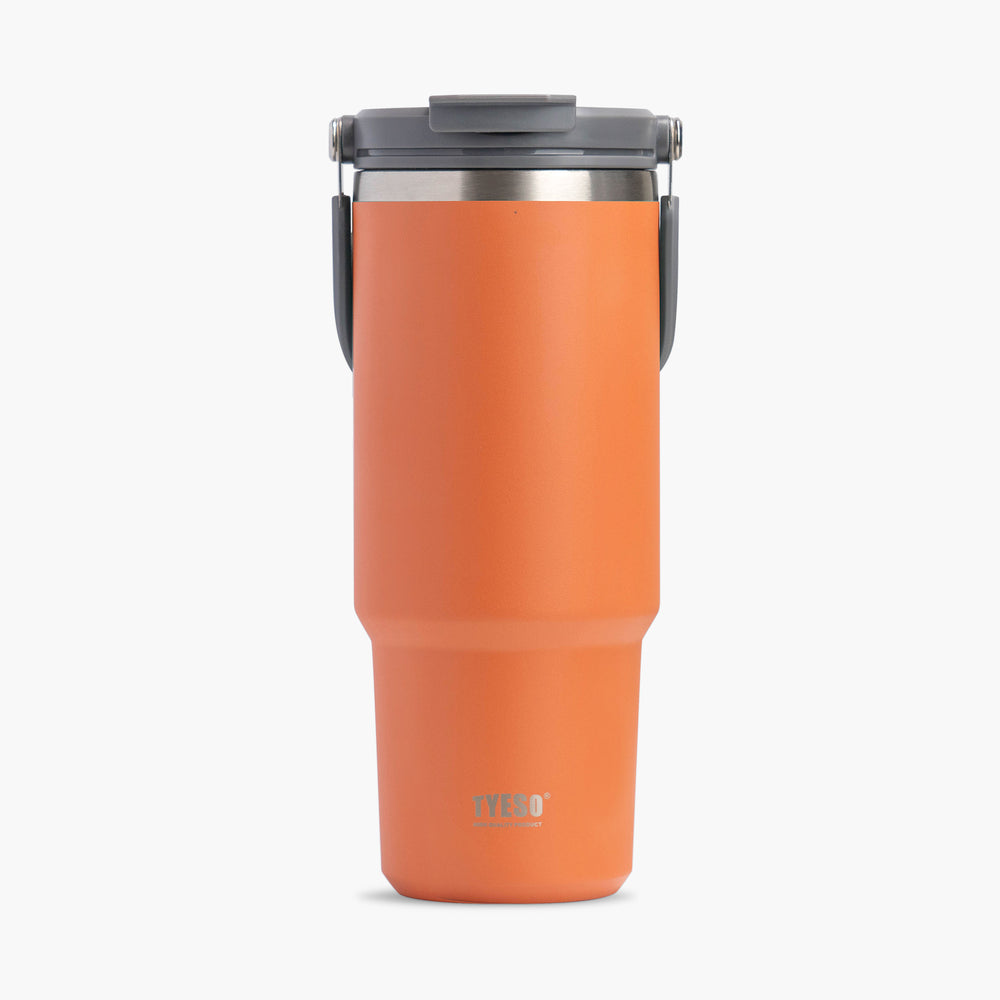 Bình Giữ Nhiệt Ly giữ nhiệt TYESO INOX Cốc cách nhiệt có vòi hút/tay cầm Cốc cà phê 40 oz (1200ml)