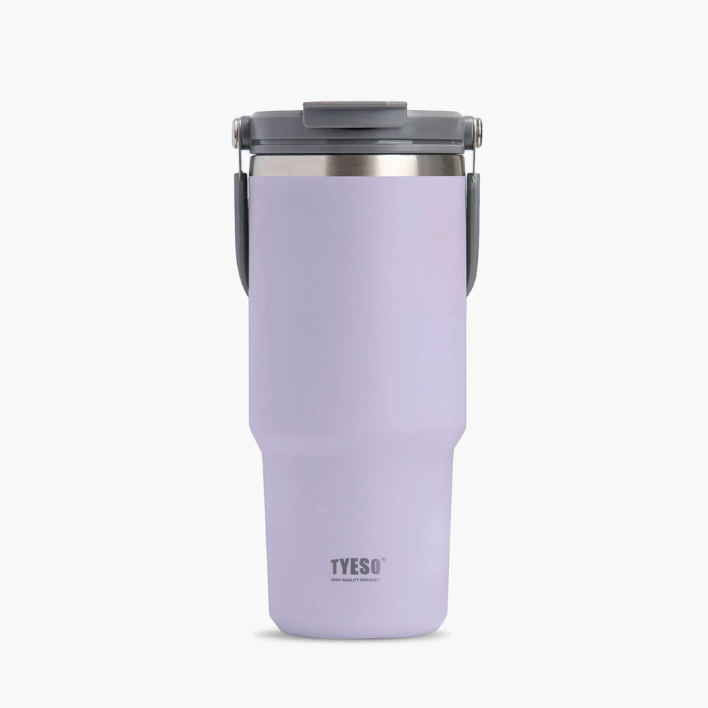 Cốc du lịch bằng thép không gỉ Tyeso ROAM có ống hút lật và nắp đậy 35 oz (1050ml)