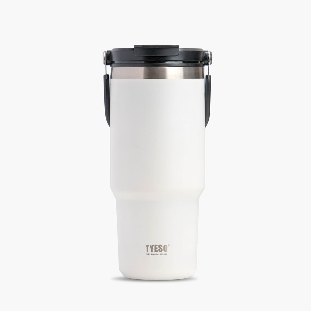 Cốc du lịch bằng thép không gỉ Tyeso ROAM có ống hút lật và nắp đậy 35 oz (1050ml)