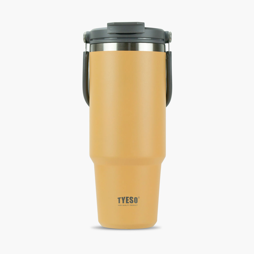 Bình Giữ Nhiệt Ly giữ nhiệt TYESO INOX Cốc cách nhiệt có vòi hút/tay cầm Cốc cà phê 40 oz (1200ml)