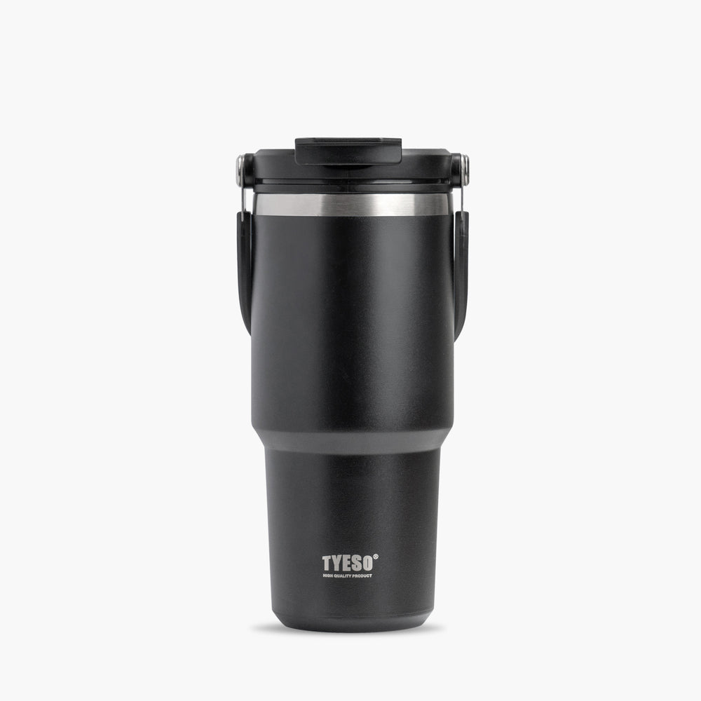 Bình Giữ Nhiệt Ly giữ nhiệt INOX TYESO Cốc cách nhiệt có vòi hút/tay cầm Cốc cà phê 25 oz (750ml)