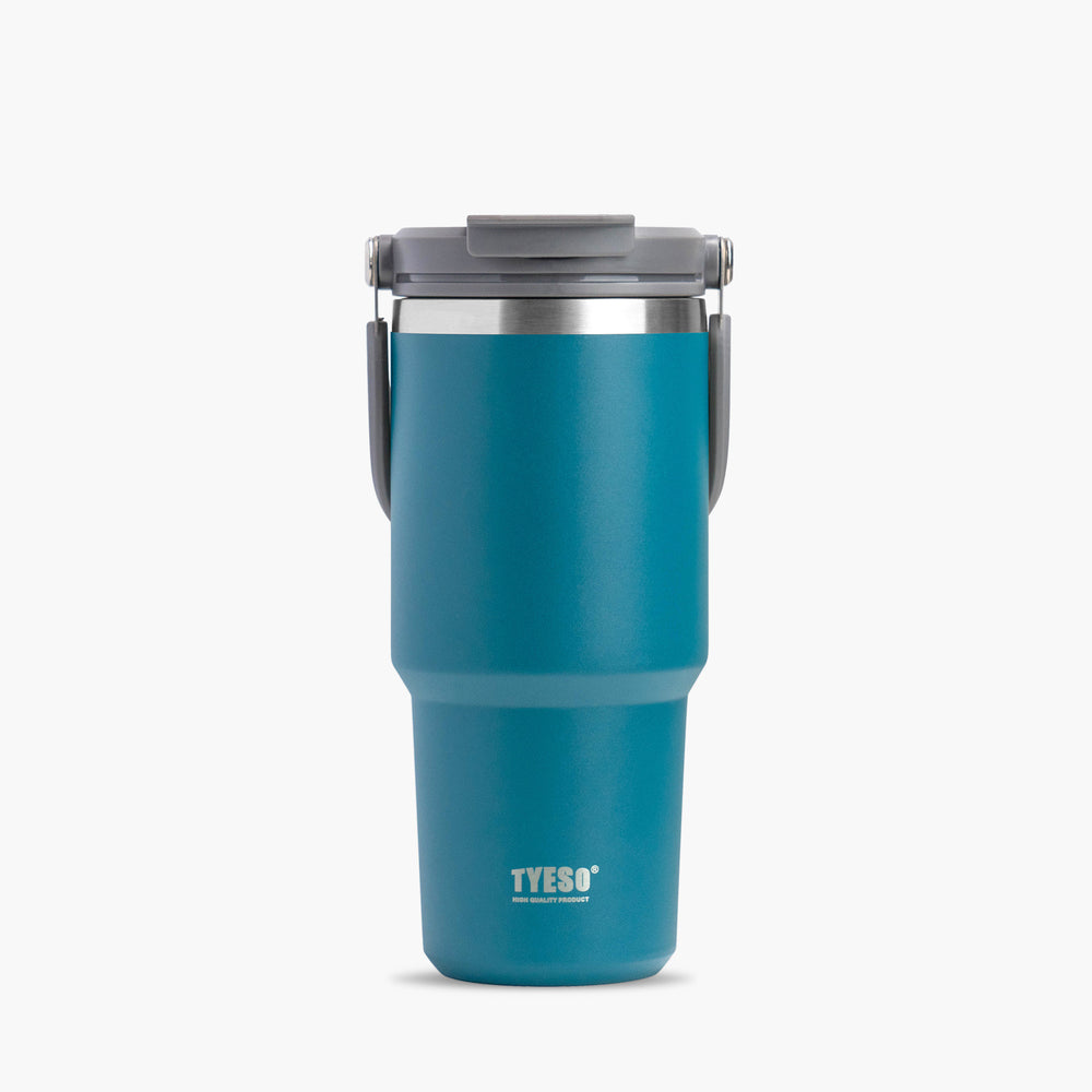 Bình Giữ Nhiệt Ly giữ nhiệt INOX TYESO Cốc cách nhiệt có vòi hút/tay cầm Cốc cà phê 25 oz (750ml)
