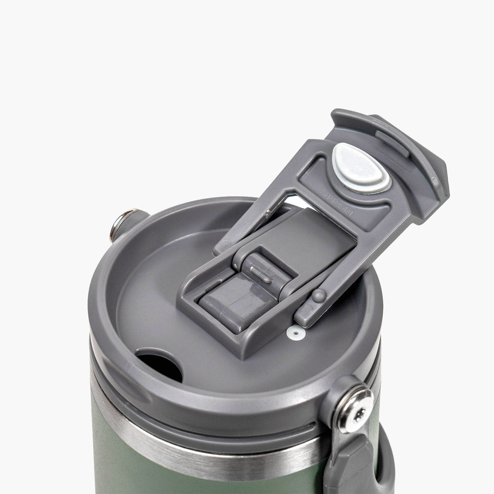 Bình Giữ Nhiệt Ly giữ nhiệt TYESO INOX Cốc cách nhiệt có vòi hút/tay cầm Cốc cà phê 40 oz (1200ml)
