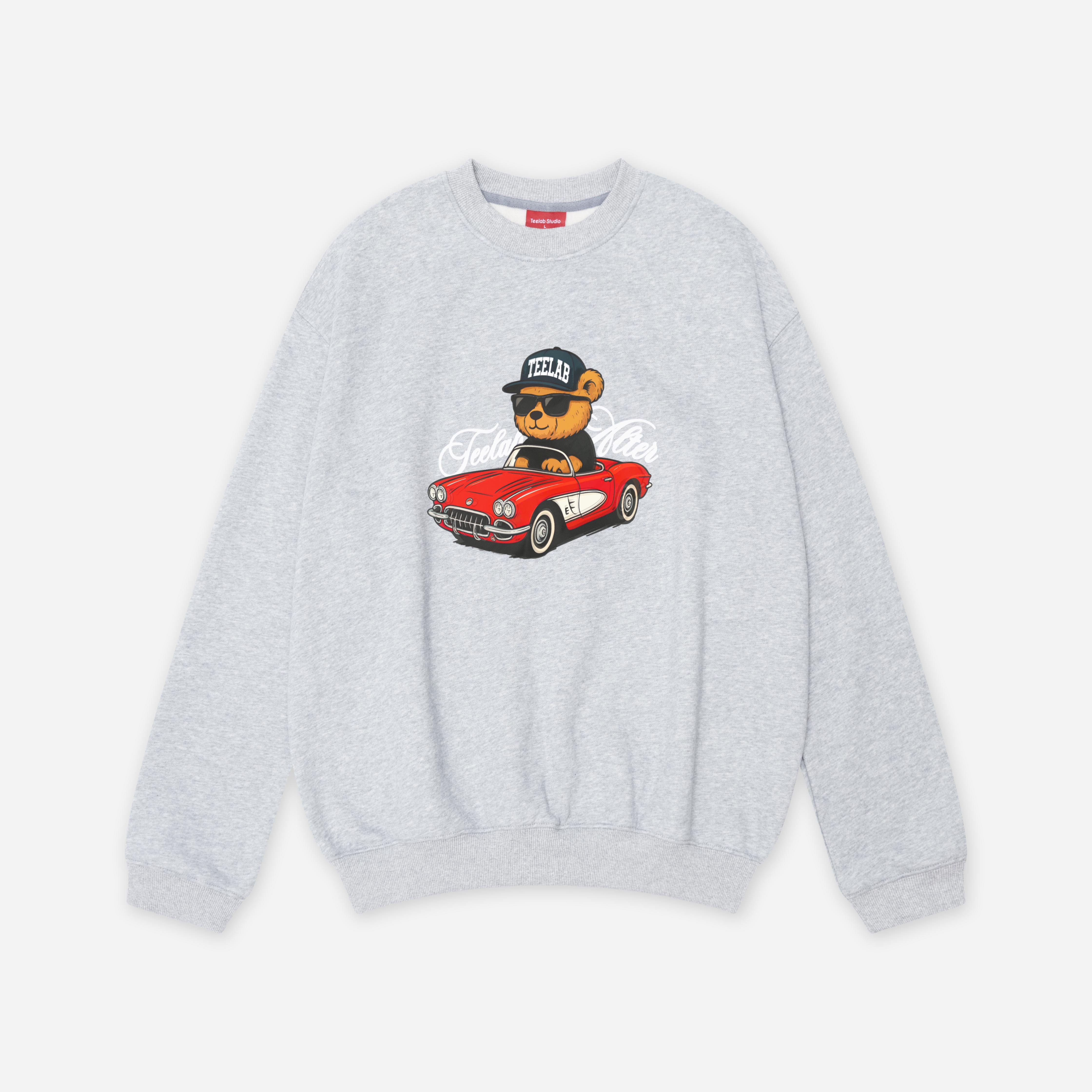 Áo Sweatshirt Local Brand Unisex Teelab Bear HD127