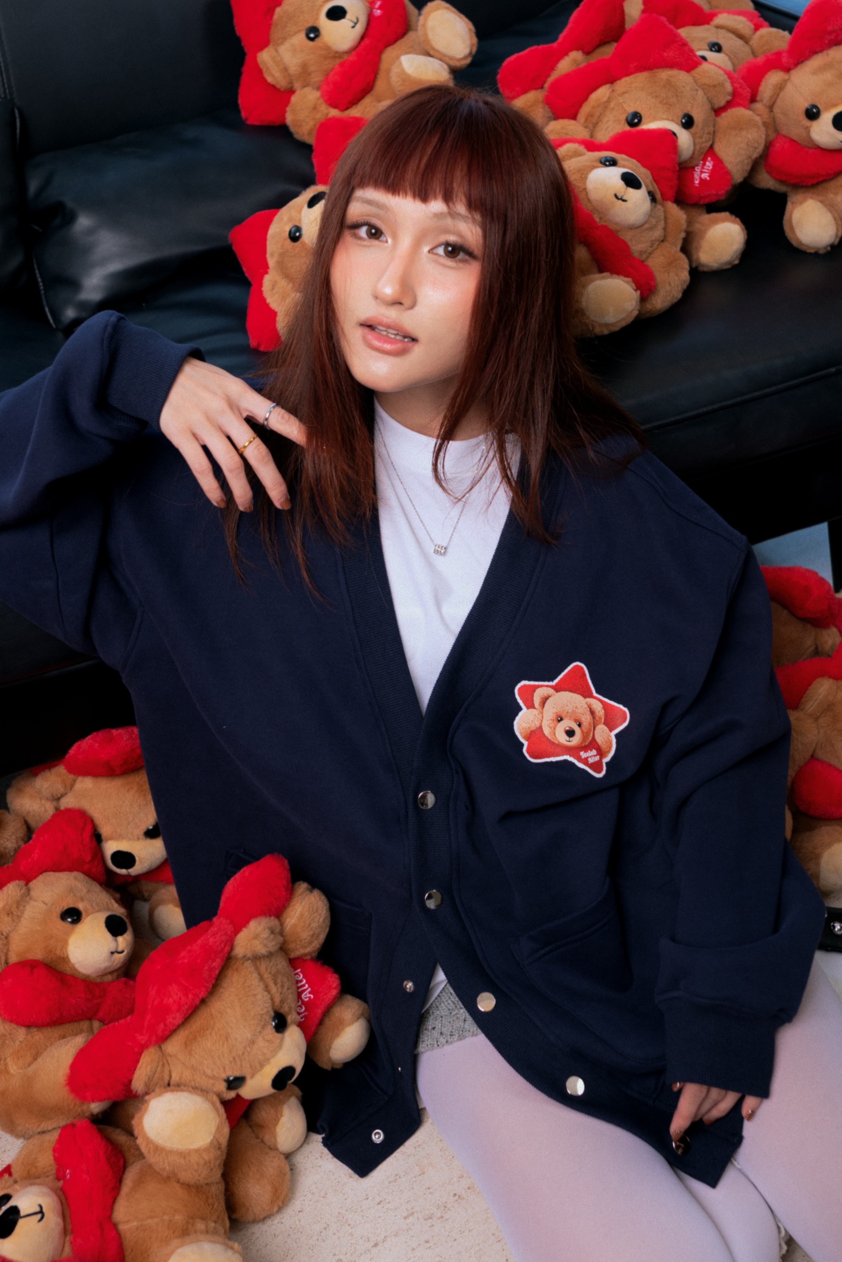 [Tặng Gấu] [Tặng Túi] Áo Cardigan Teelab Alter Oversize Nỉ bông Premium Fleece In Teddy Unisex AK142