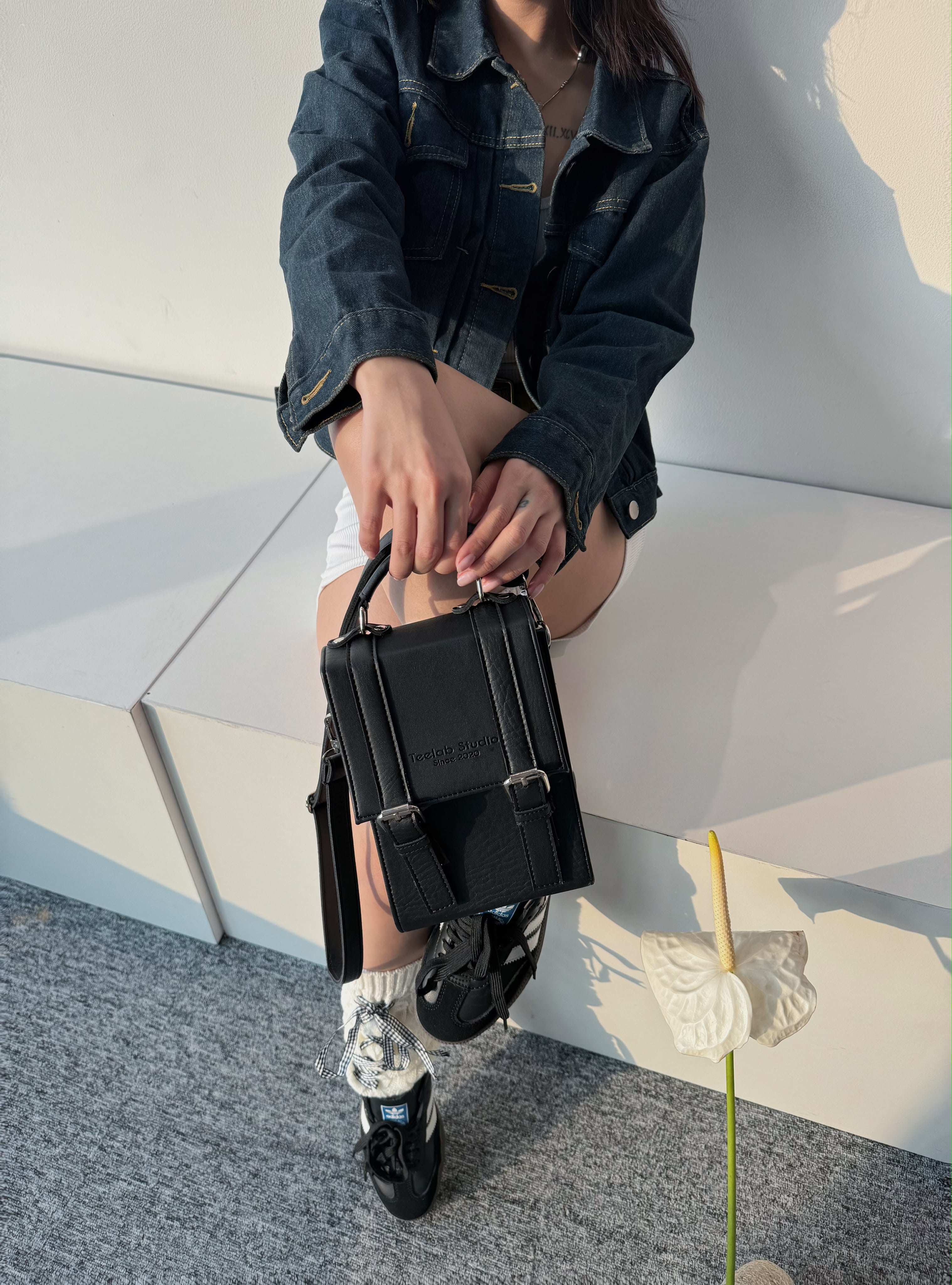 Túi Hộp Teelab Local Brand Simple Elegant Crossbody Bag AC094