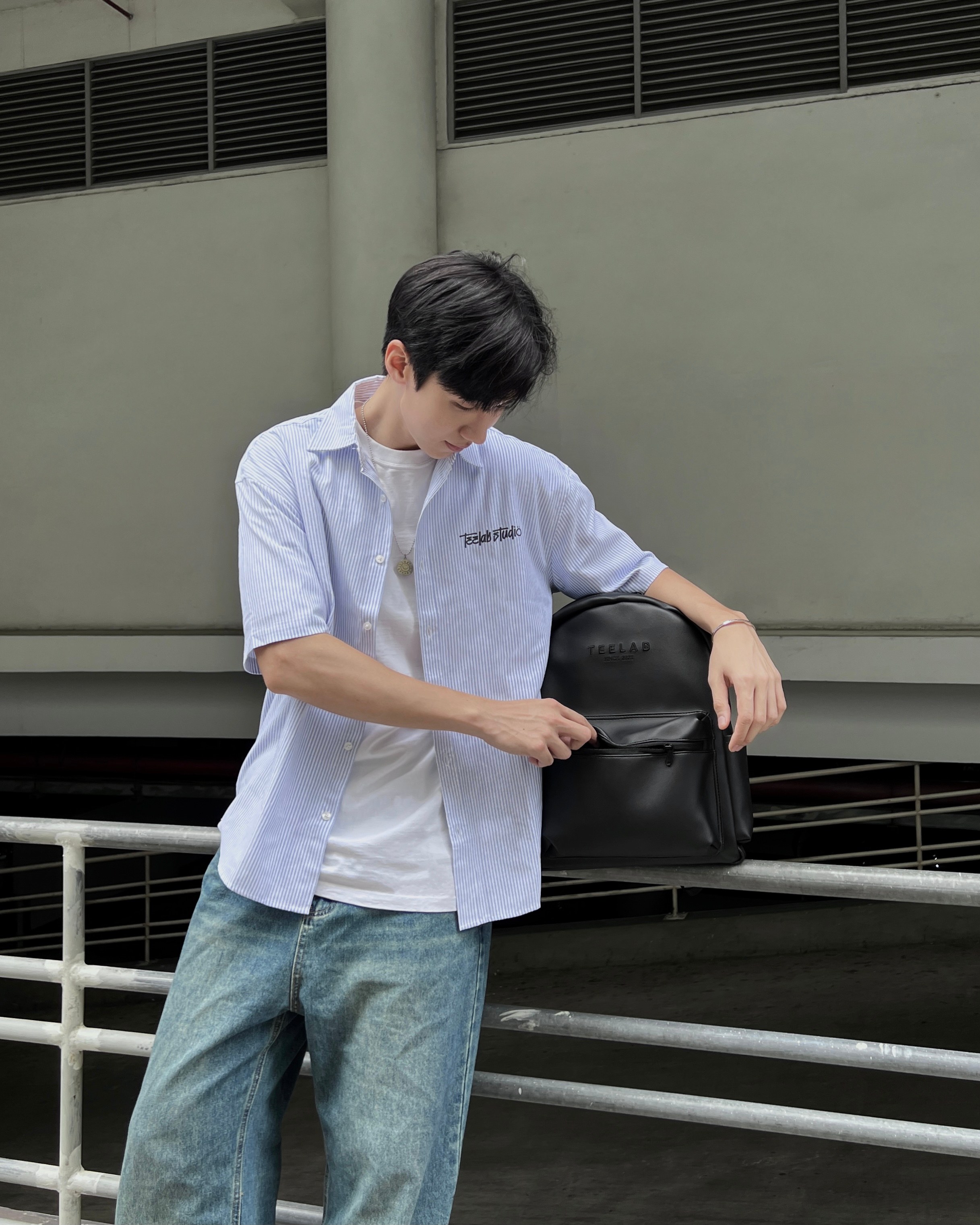 Ba lô Racer Teelab Logo Shadow AC077