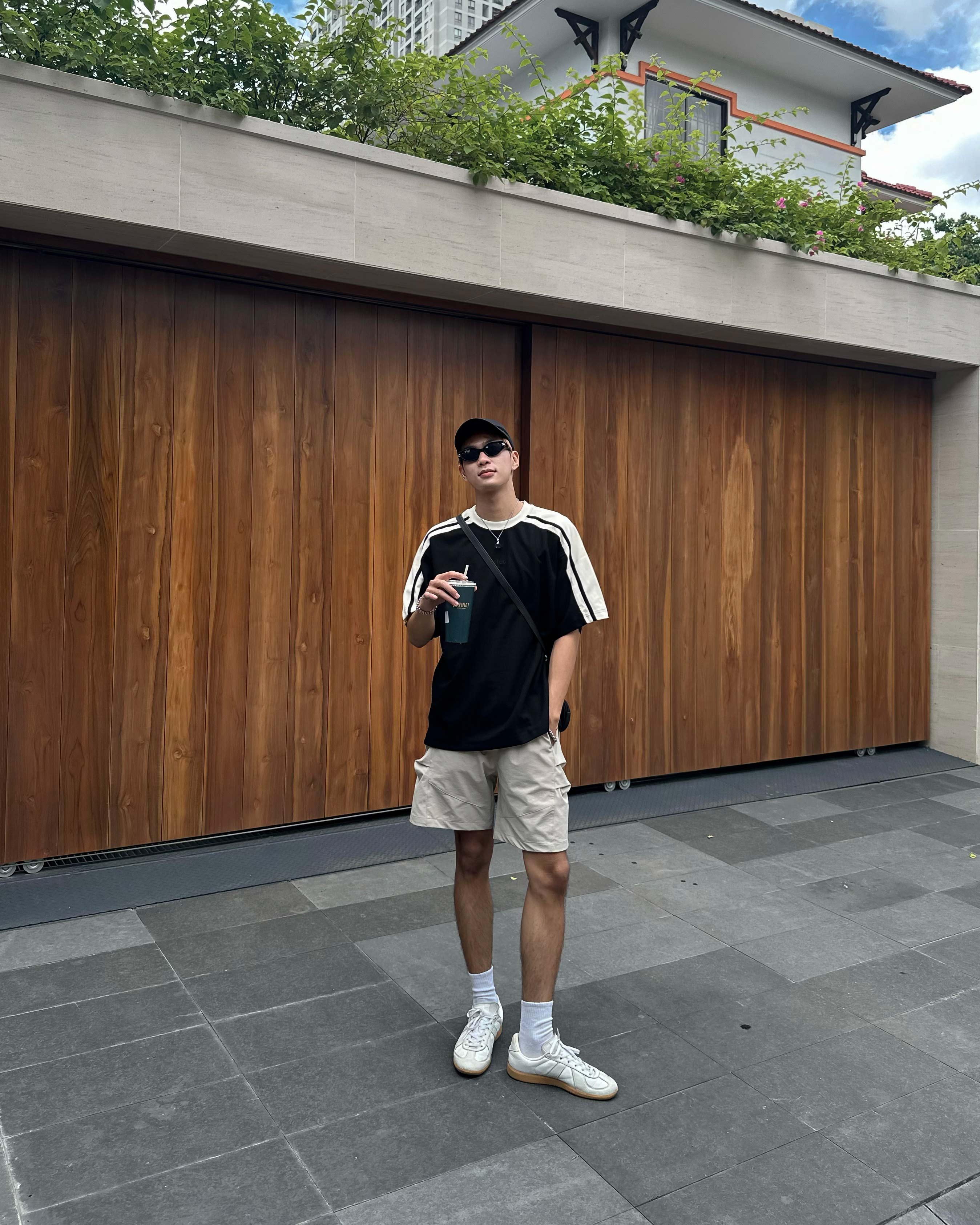 Áo Thun Teelab Local Brand Unisex Sporty Side-Line Tshirts TS257