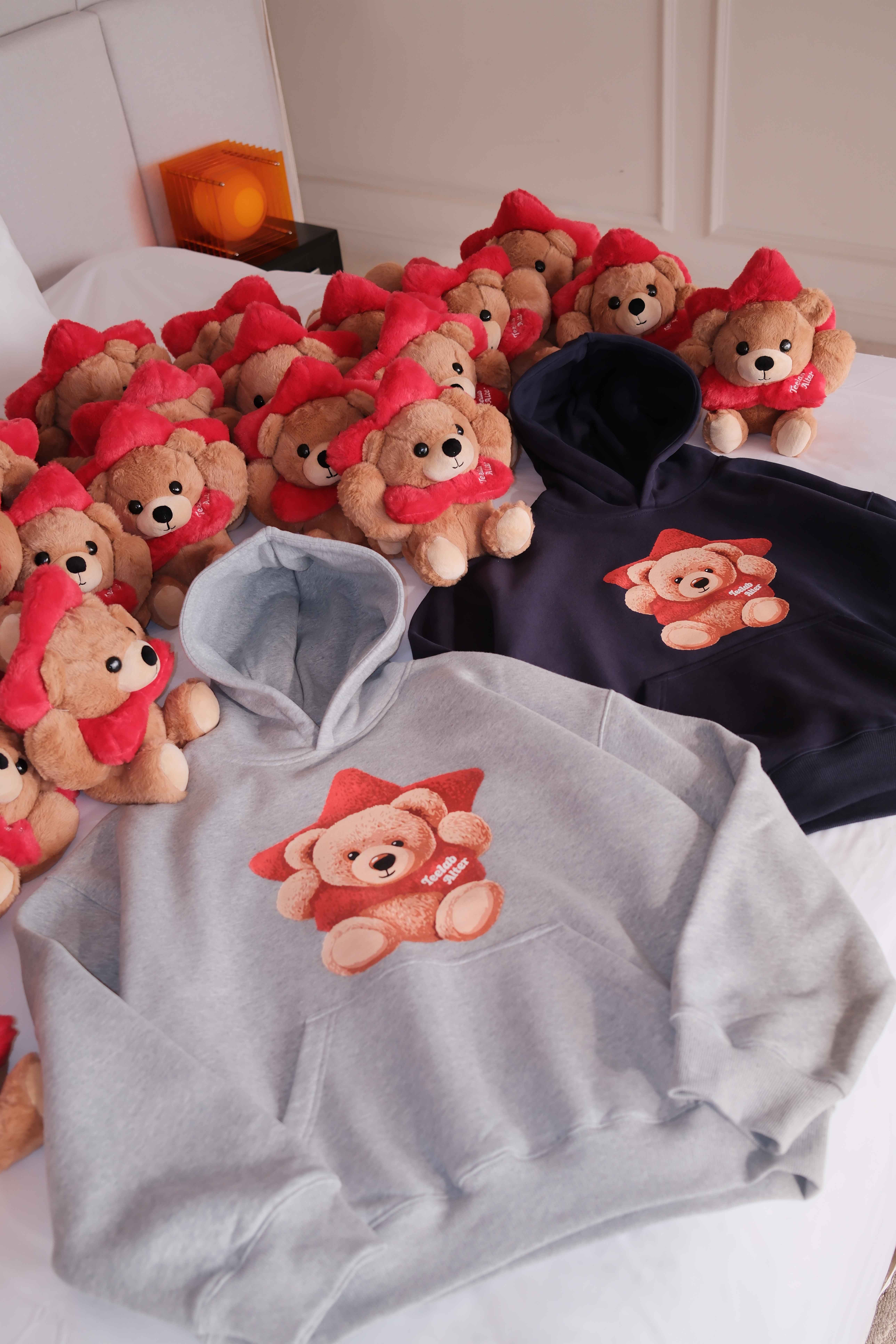 [Tặng Gấu] [Tặng Túi] Áo Hoodie Teelab Alter Semi-boxy Nỉ Bông In Lụa – Teddy Star Collection Unisex HD132