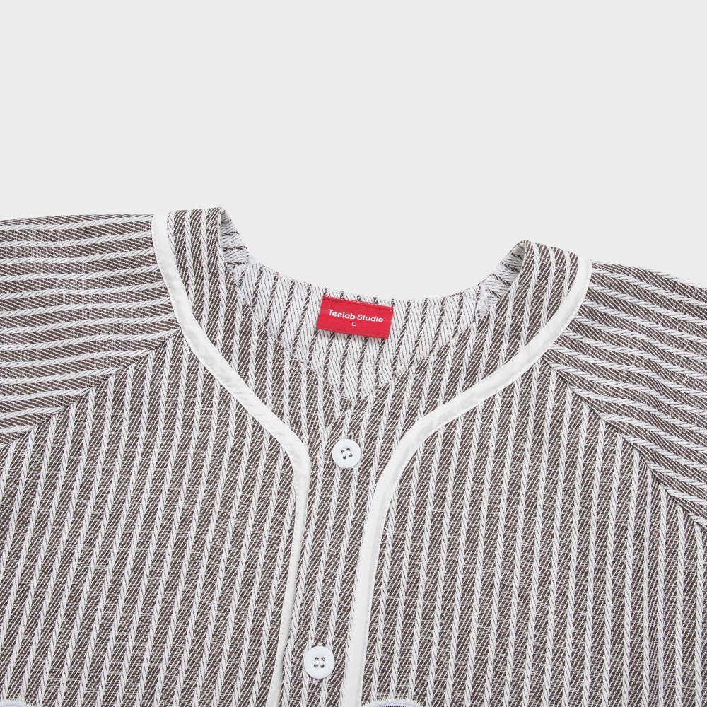 Áo Jersey Local Brand Unisex Teelab Striped Shirt SS080