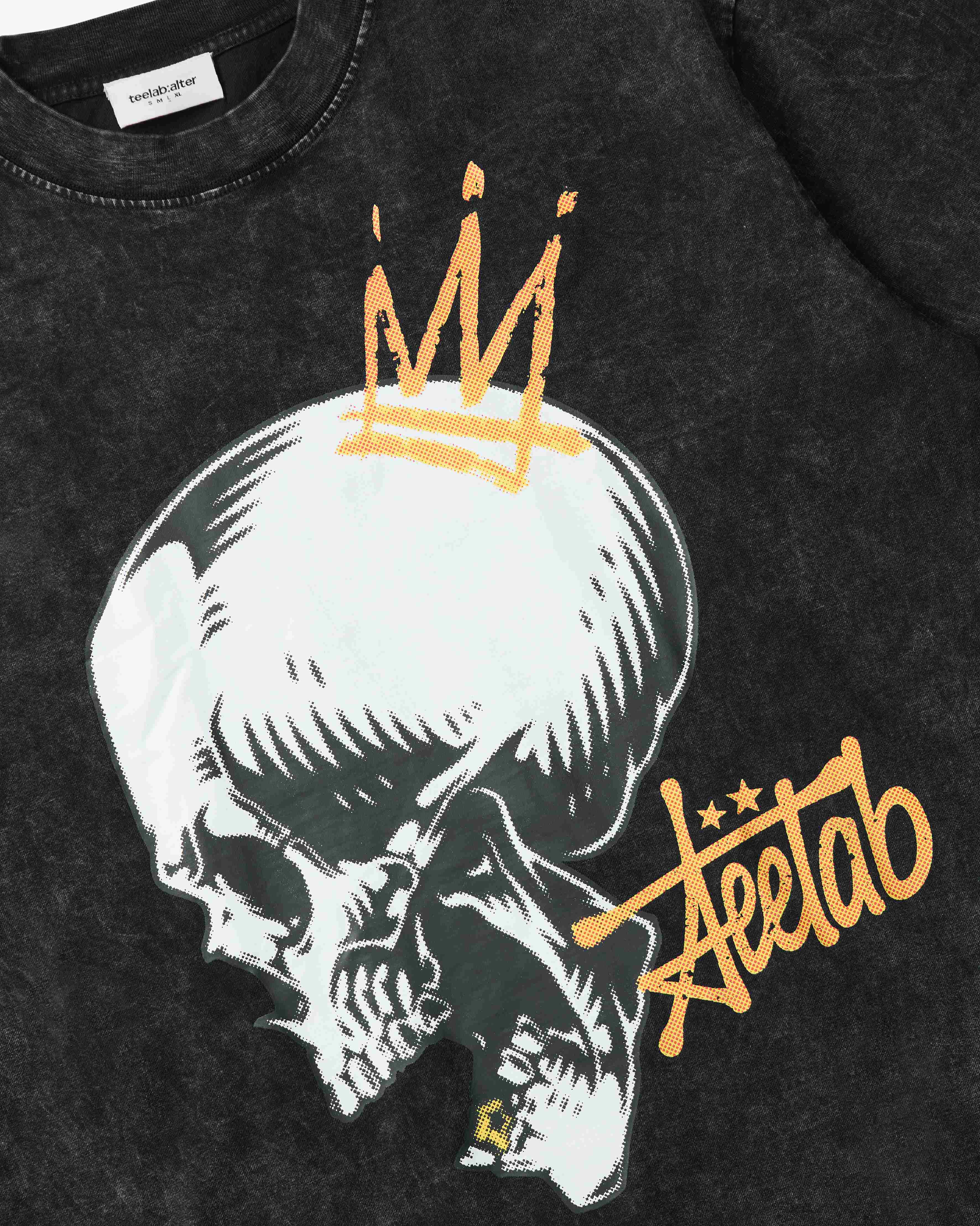 Áo Wash Local Brand Unisex Teelab Rock Star TS348