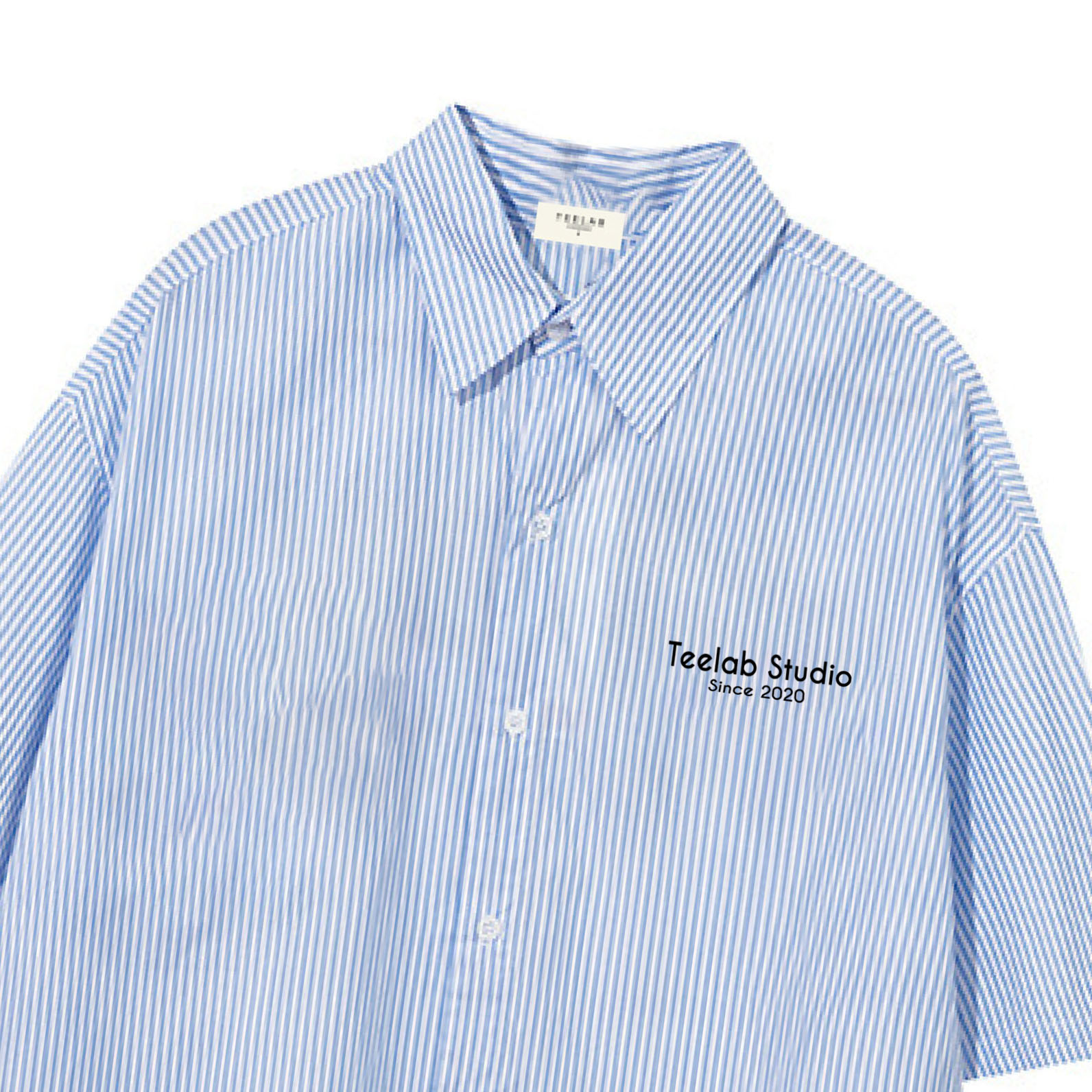 Áo Sơ Mi Ngắn Tay Teelab Local Brand Unisex Studio Oxford Shirt SS052