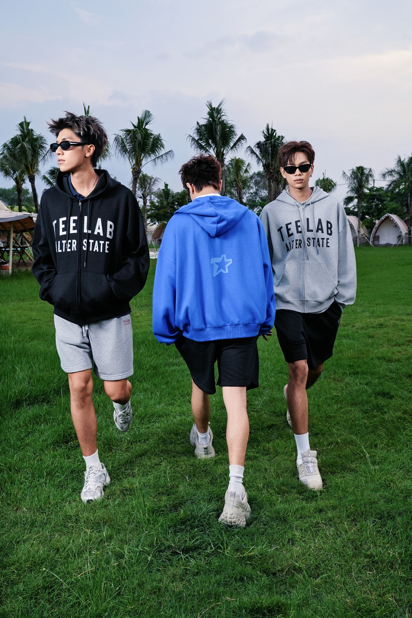 Áo Hoodie Local Brand Unisex Teelab Zip Basic Multi Color HD120