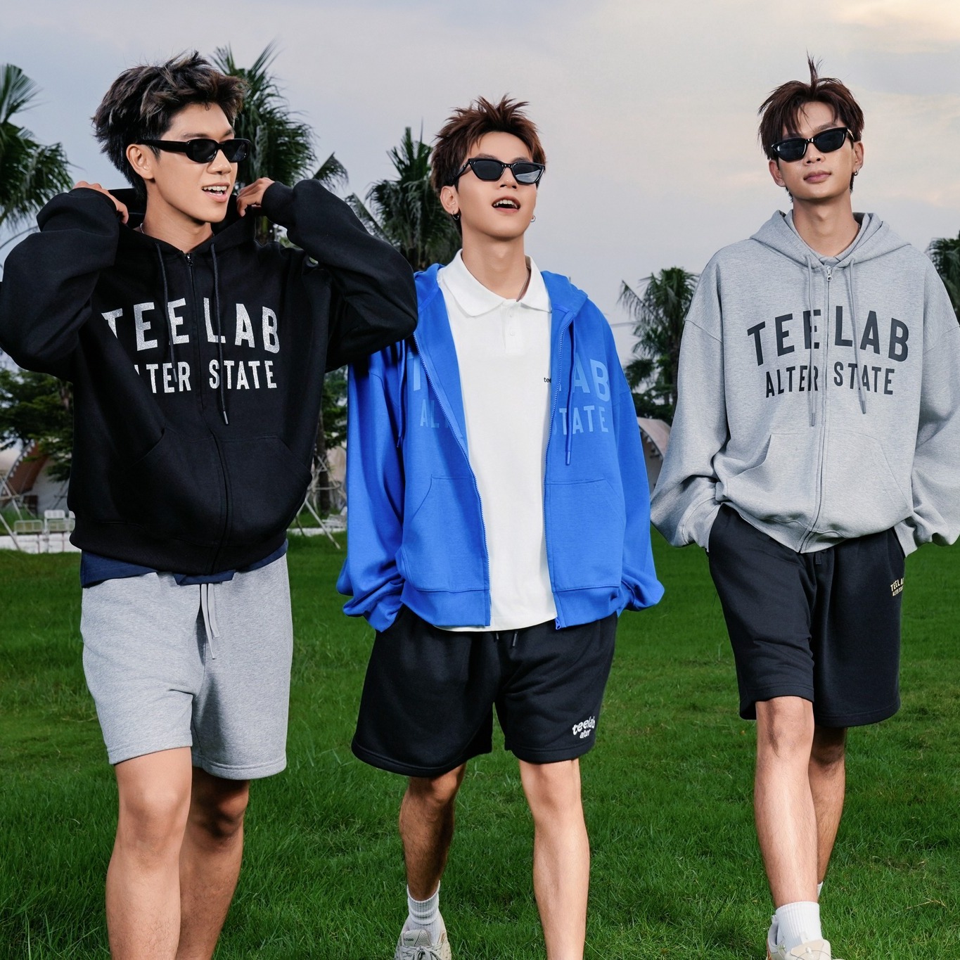 Áo Hoodie Local Brand Unisex Teelab Zip Basic Multi Color HD120