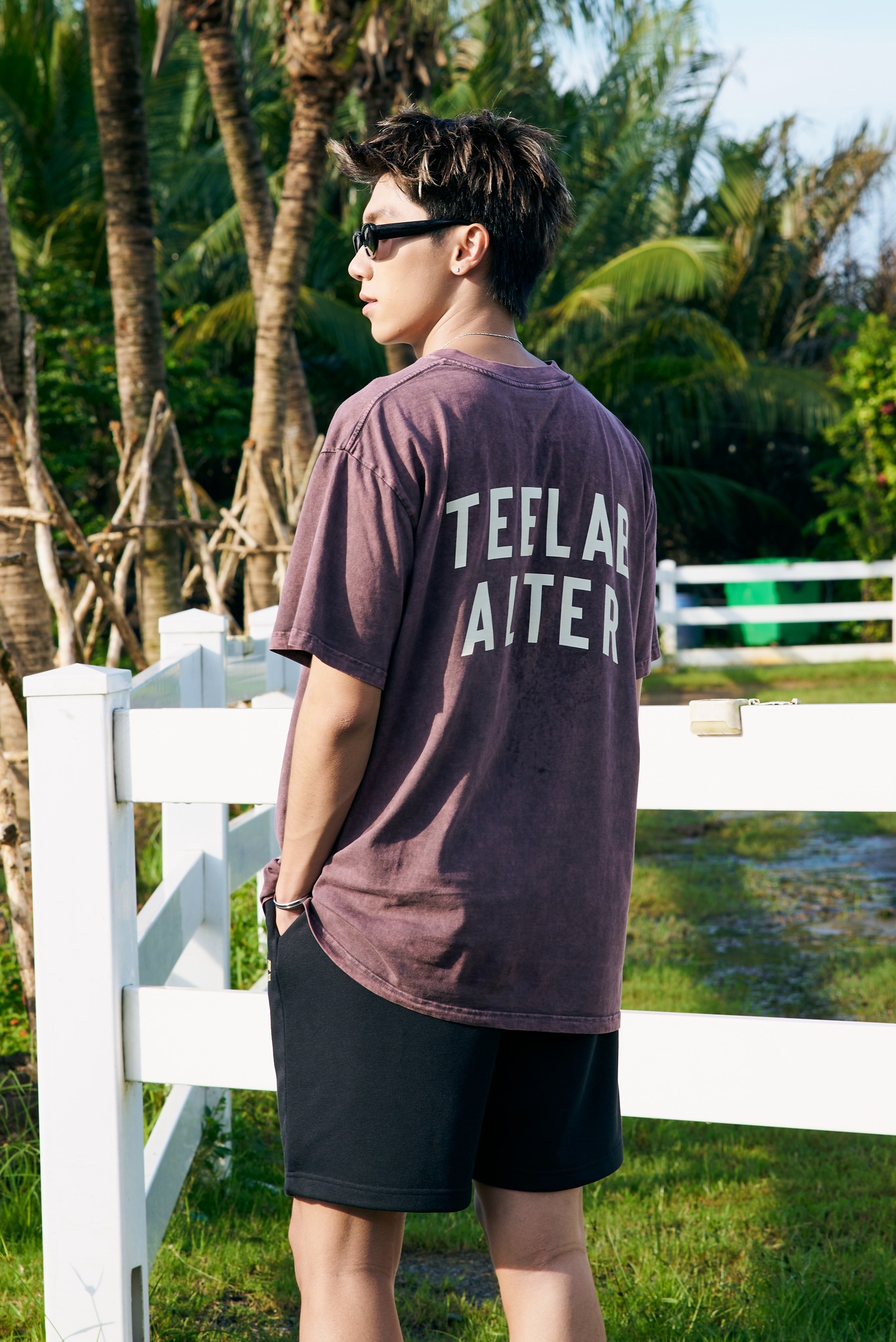 Áo Thun Wash Local Brand Unisex Teelab Multi Color Tshirt TS342