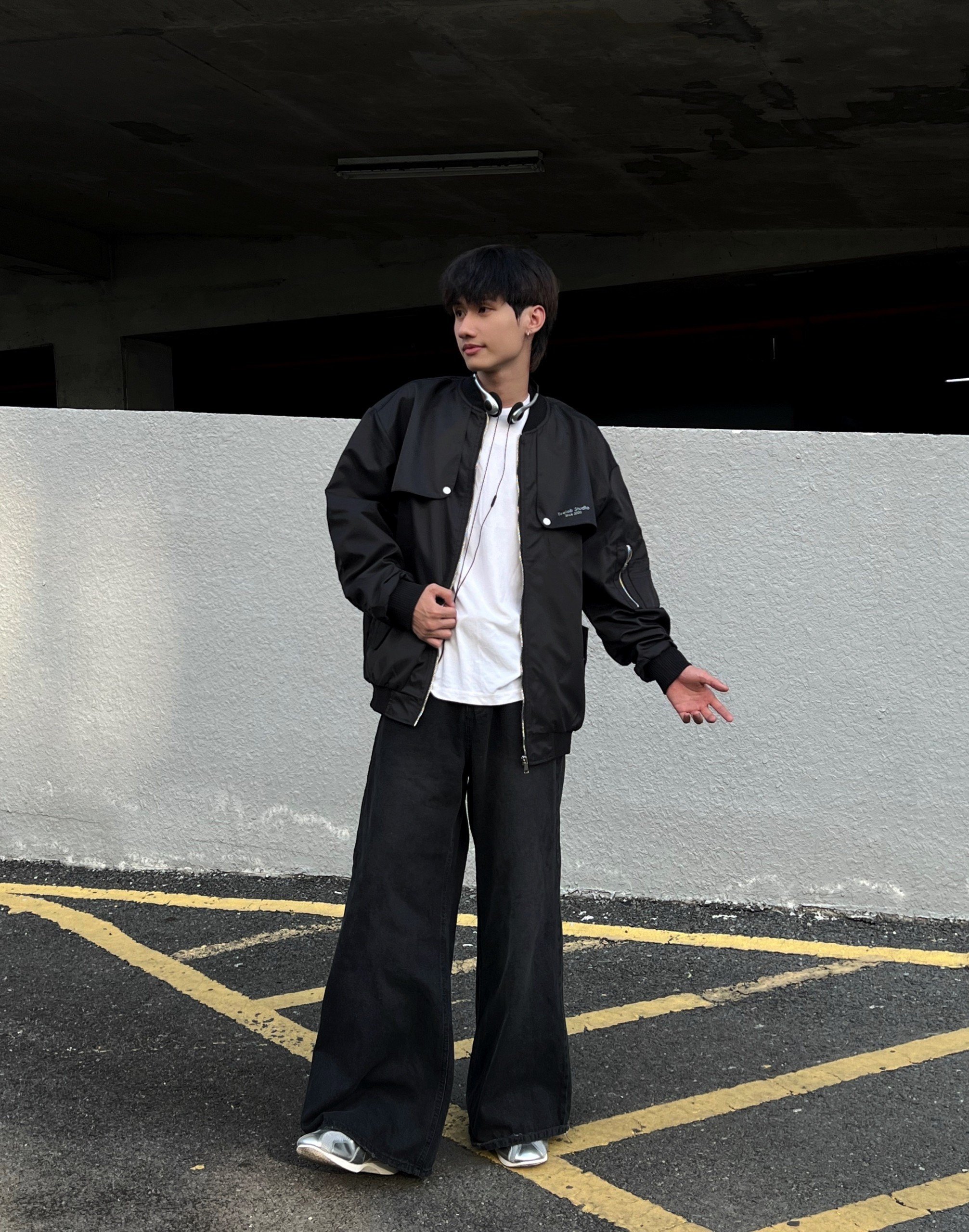 Áo Khoác Teelab Local Brand Unisex Parachute Bomber AK093