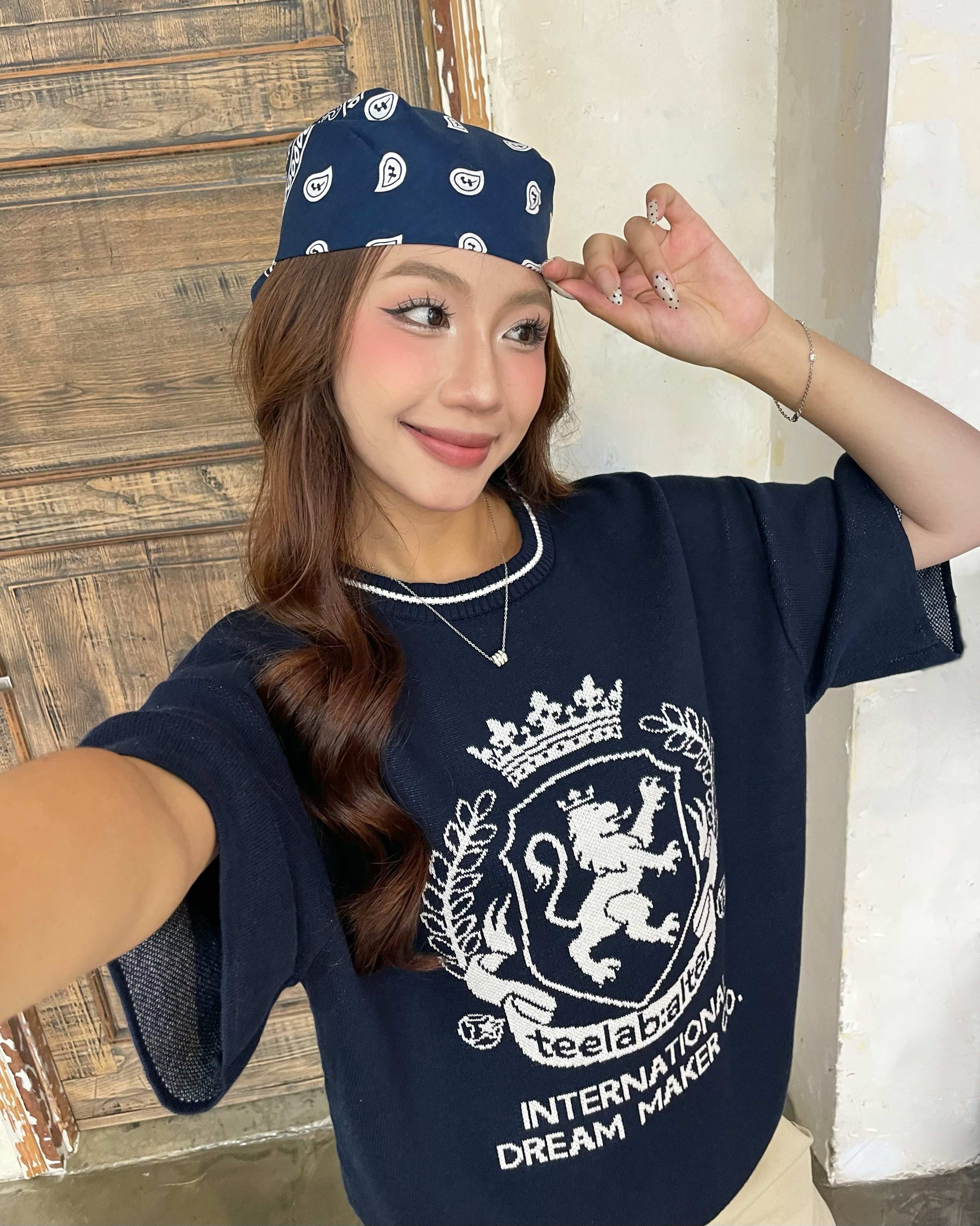 Áo Thun Local Brand Unisex Teelab Crest Knit TS351