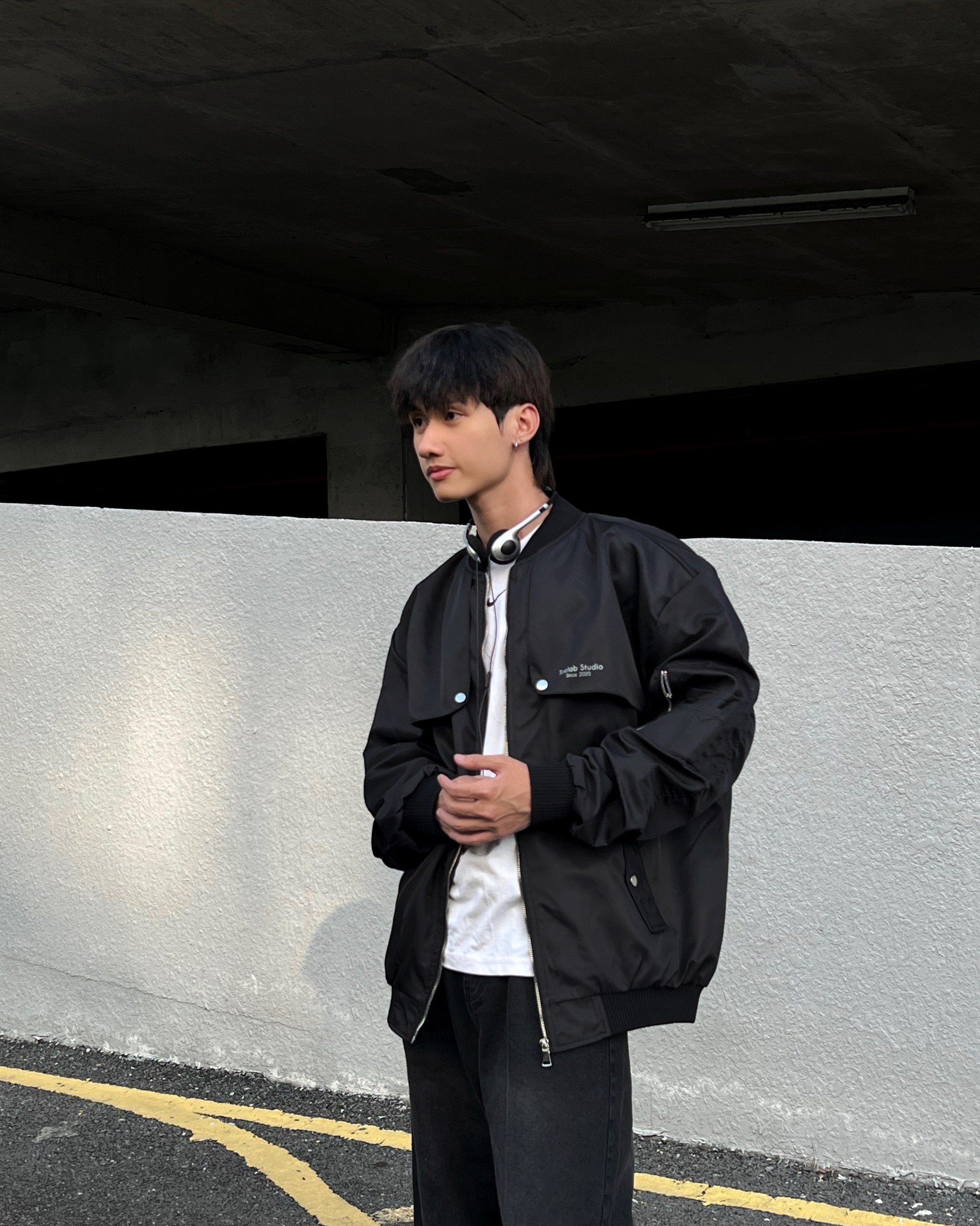 Áo Khoác Teelab Local Brand Unisex Parachute Bomber AK093