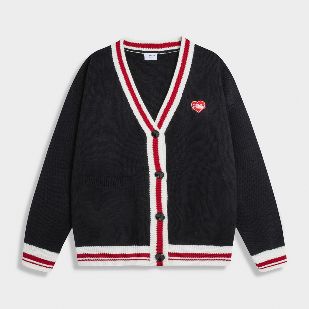 Áo Khoác Len Local Brand Unisex Teelab "Simple love with Teelab" AK125