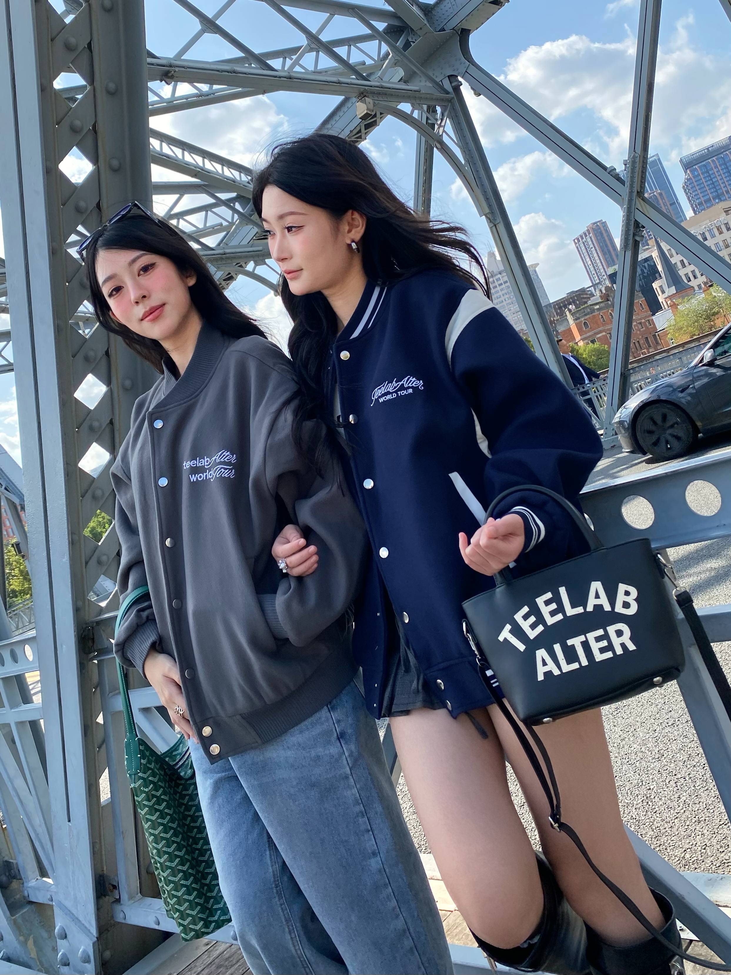 Áo khoác Local Brand Unisex Teelab Preppy Varsity Jacket AK122