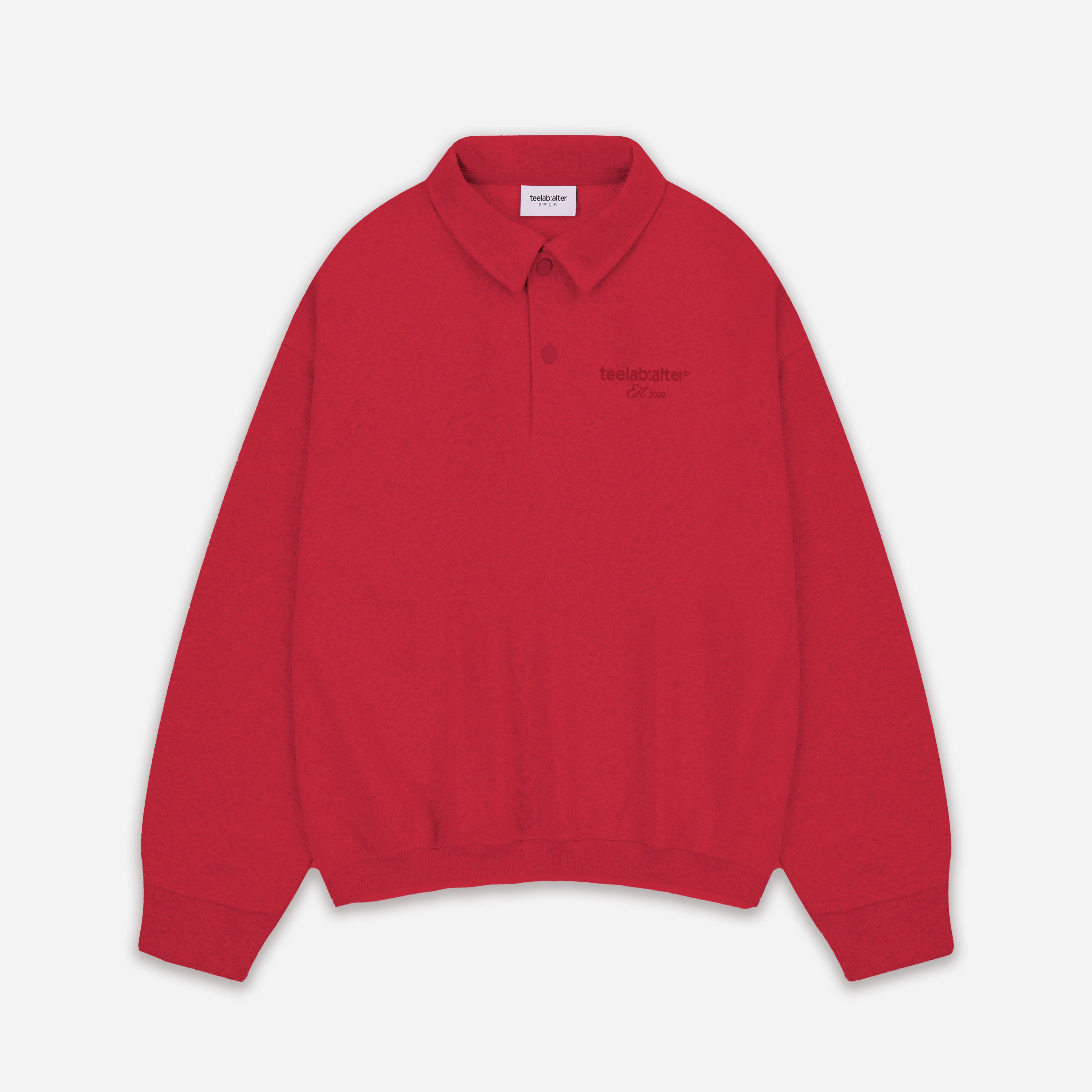 Áo Polo Sweatshirt Local Brand Unisex Teelab Basic HD125