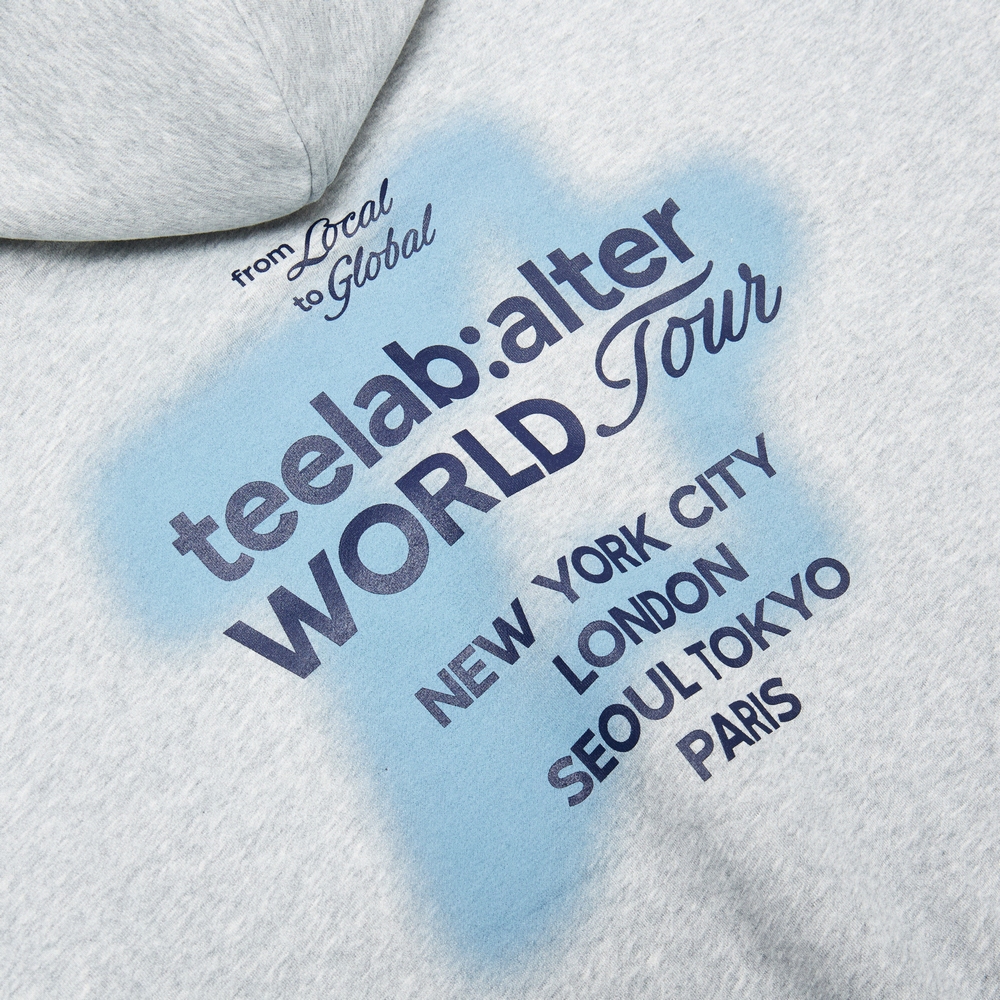 Áo Hoodie Local Brand Unisex Teelab World Tour HD124
