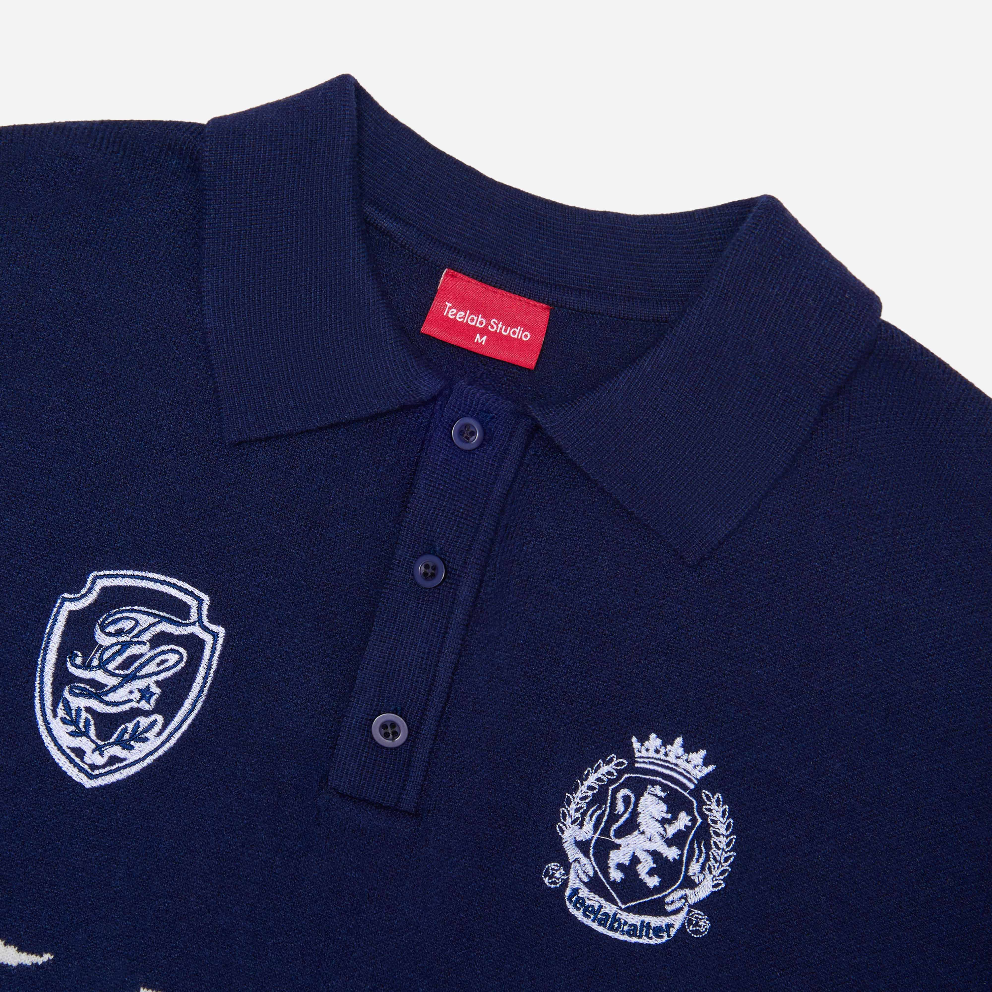 Áo Polo Local Brand Unisex Teelab KNIT POLO SHIRT AP074