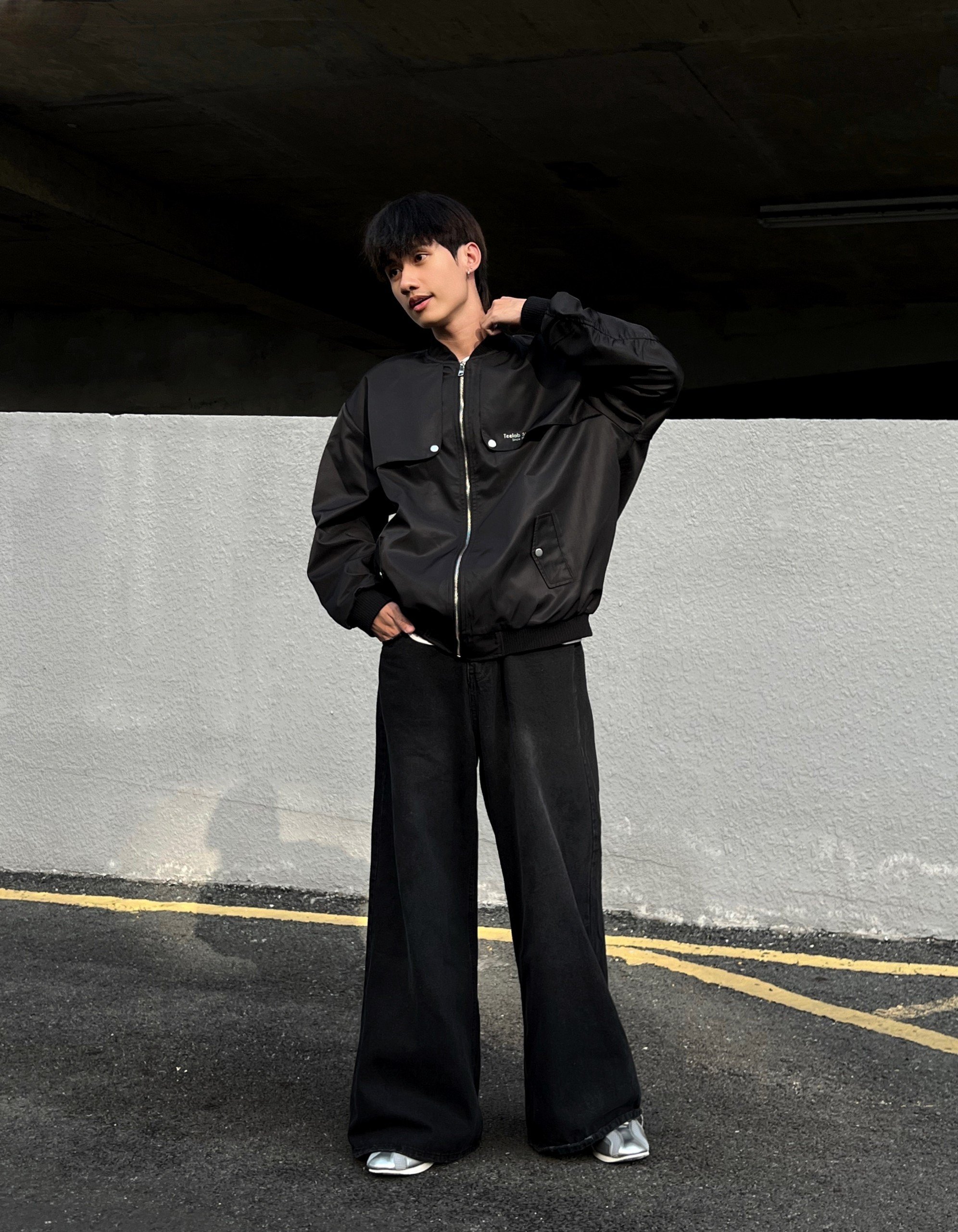 Áo Khoác Teelab Local Brand Unisex Parachute Bomber AK093