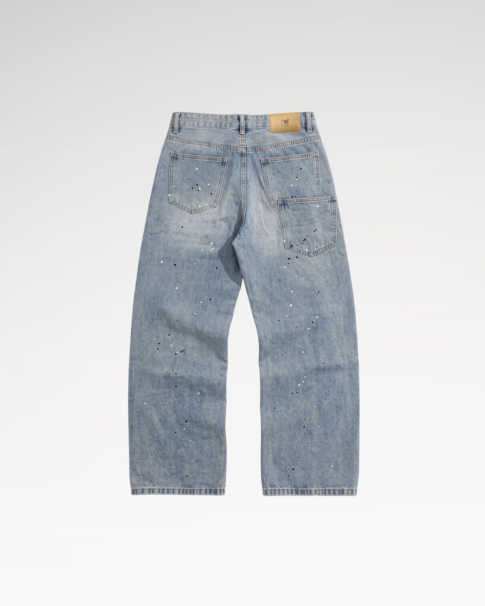 Teelab Alter Regular Denim Splatter Jeans PS163