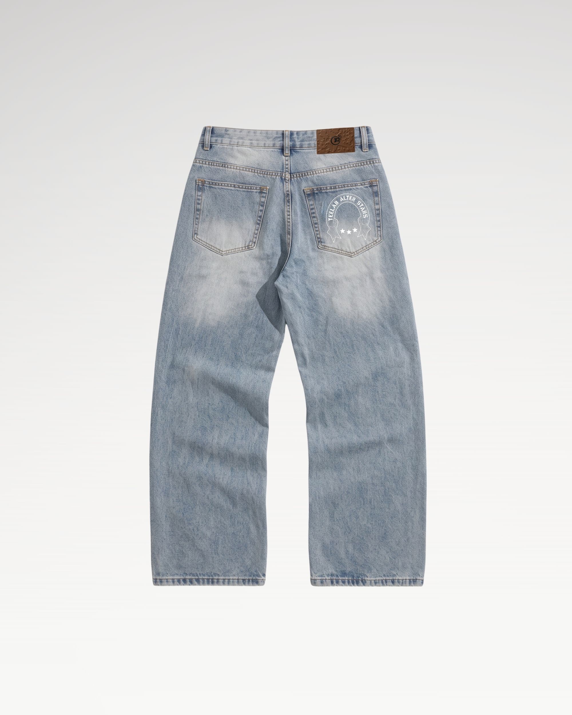 Teelab Alter Regular Denim Star Jeans PS161