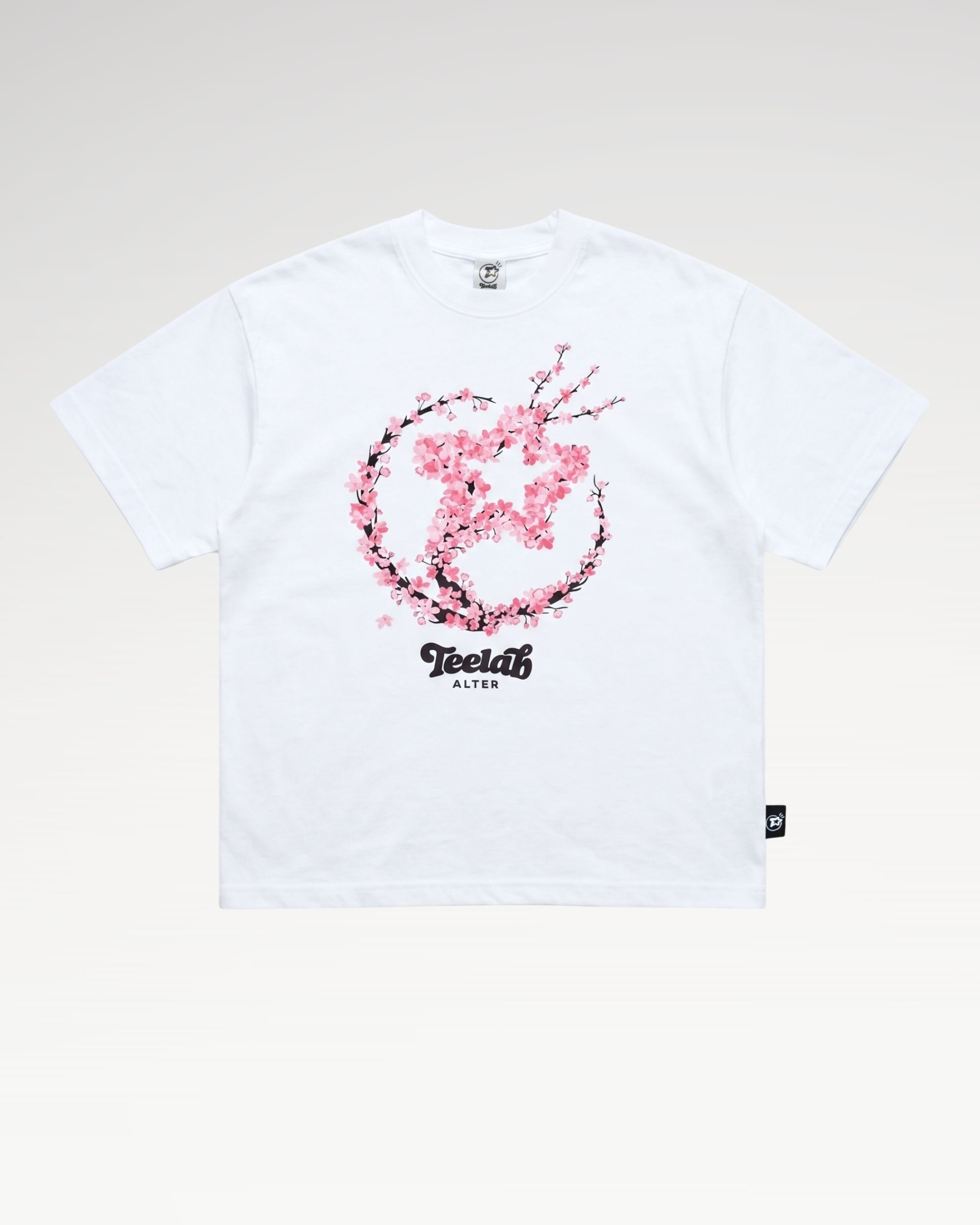 [TẶNG TÚI TI-STAR] Teelab Alter Oversized Cotton TI STAR Sakura Tee TS381