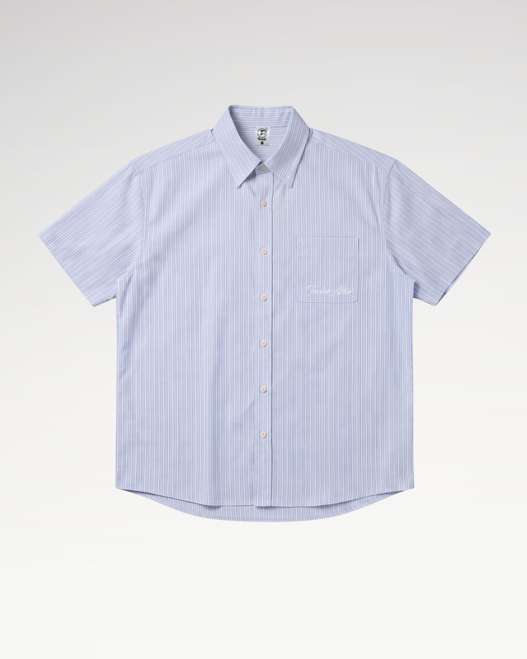Teelab Alter Regular Cotton Typo Shirt SS097