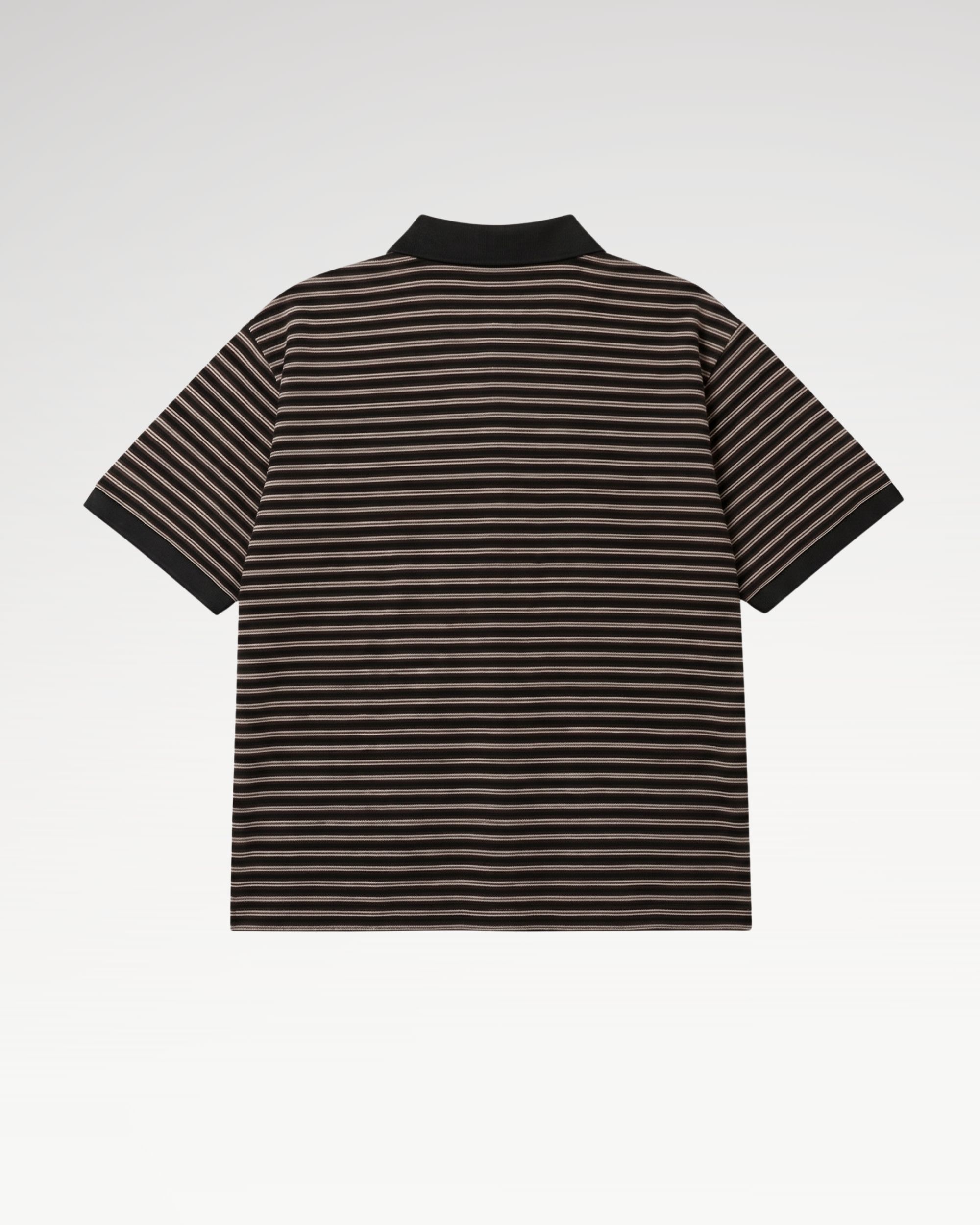 Teelab Alter Relaxed Cotton Striped Polo AP080