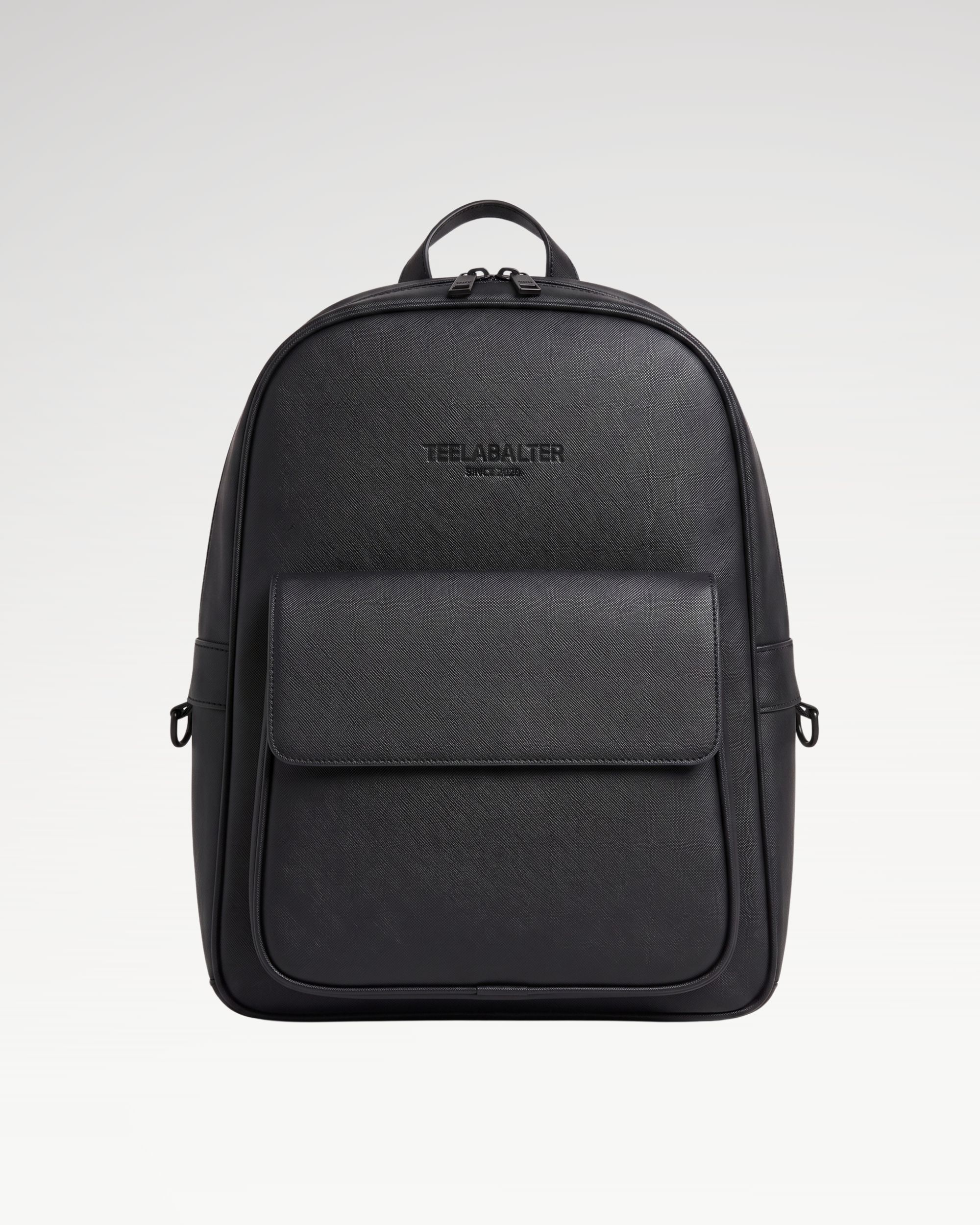 Teelab Alter Leather Basic Logo Embroidered Backpack AC122