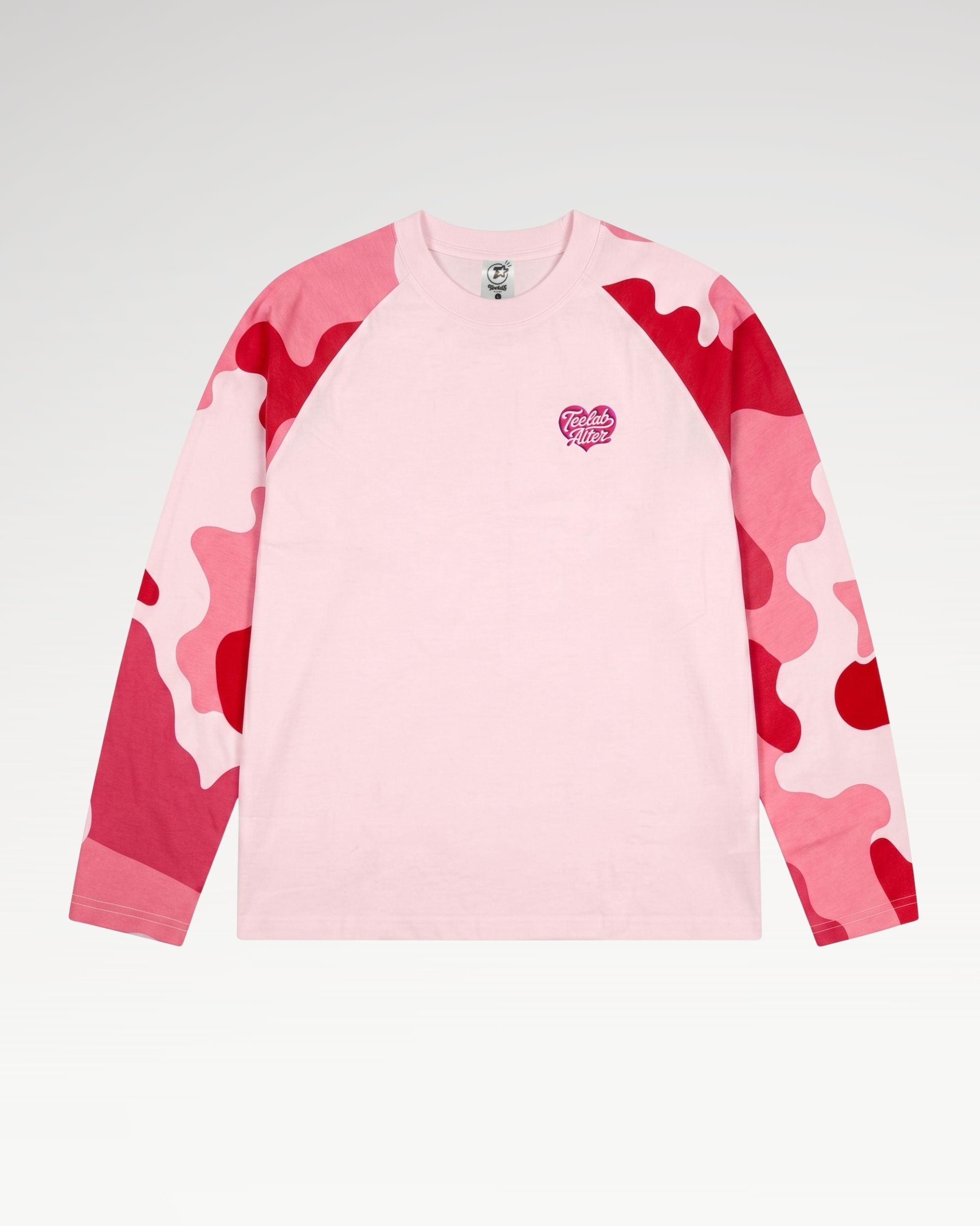 Teelab Alter Regular TI STAR Camo Raglan Long Sleeve TS423