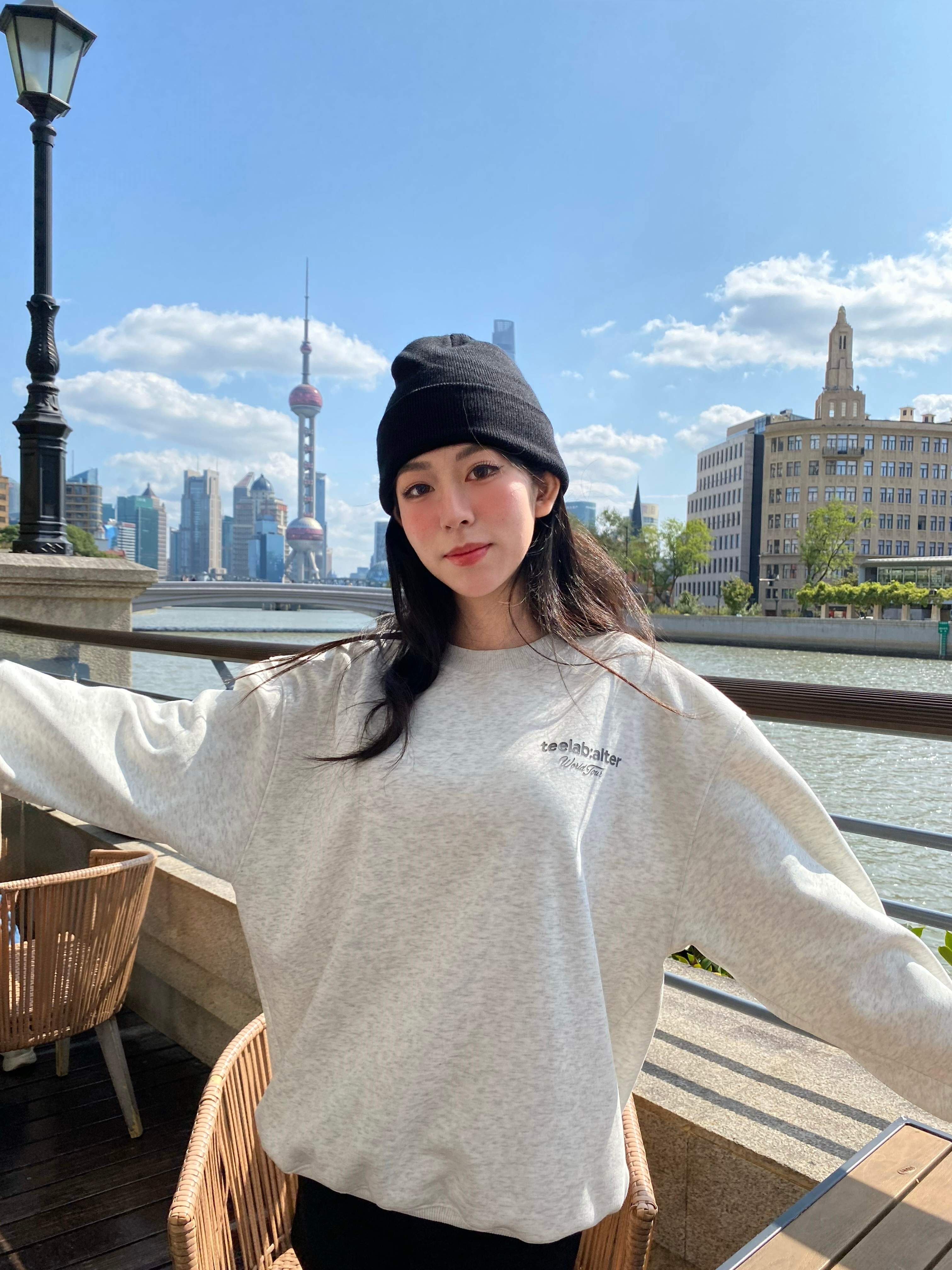Áo Sweatshirt Teelab Alter Oversize Nỉ Lông Cáo In Signature Sweatshirt Ver 2 Unisex HD096
