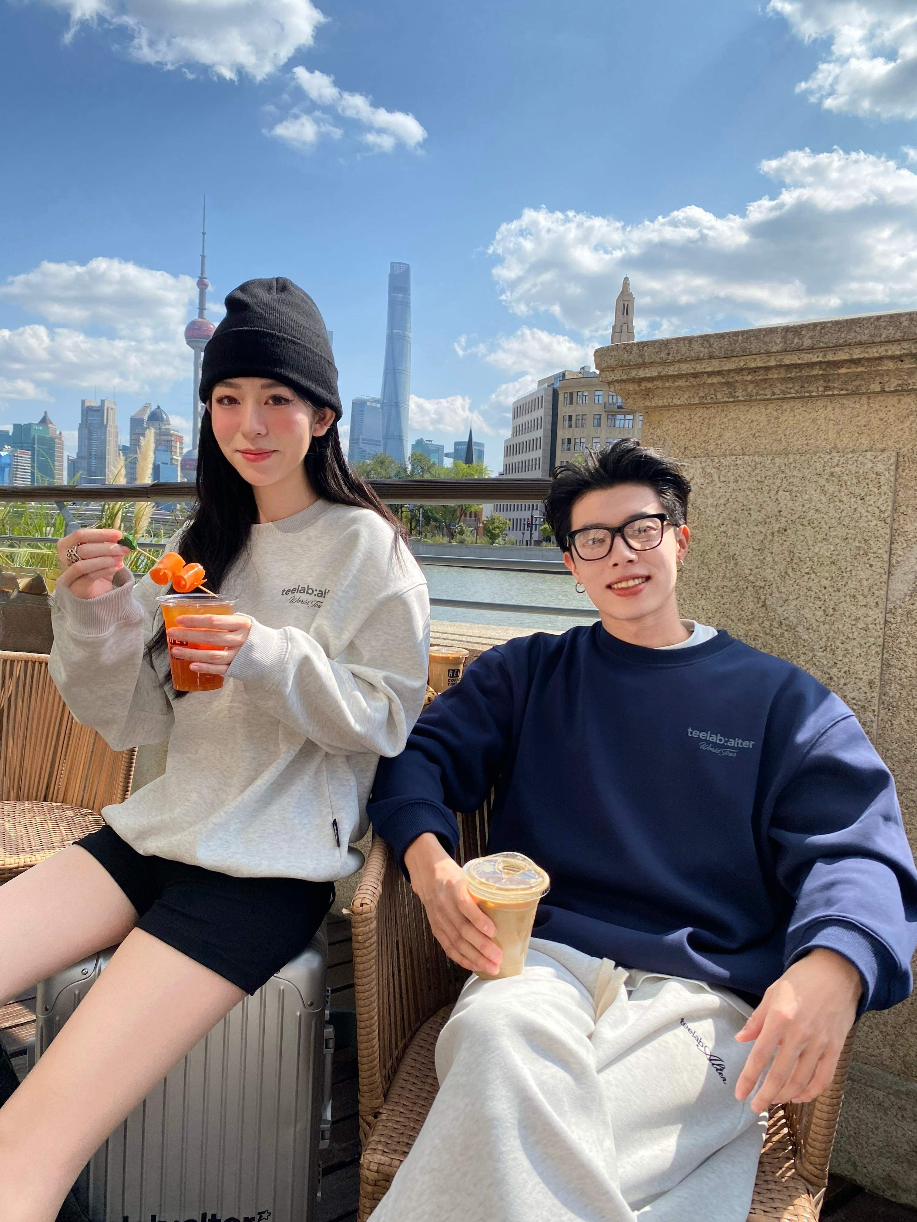 Áo Sweatshirt Teelab Alter Oversize Nỉ Lông Cáo In Signature Sweatshirt Ver 2 Unisex HD096