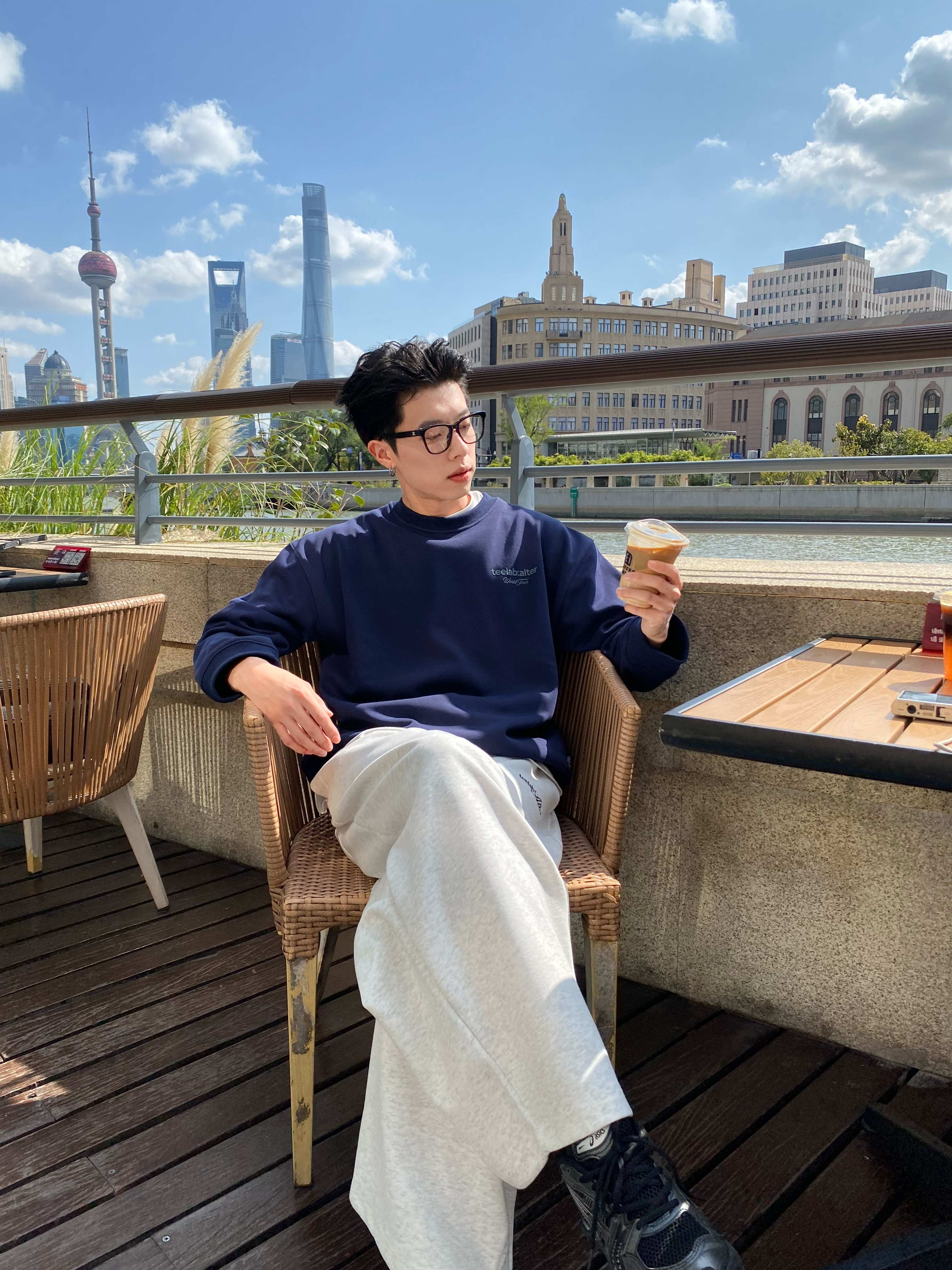 Áo Sweatshirt Teelab Alter Oversize Nỉ Lông Cáo In Signature Sweatshirt Ver 2 Unisex HD096