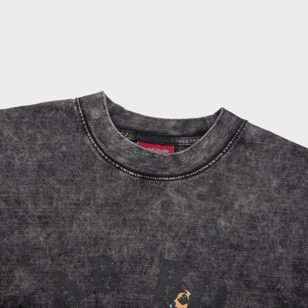 Áo Thun Wash Local Brand Unisex Teelab Rodeos Tshirt TS325