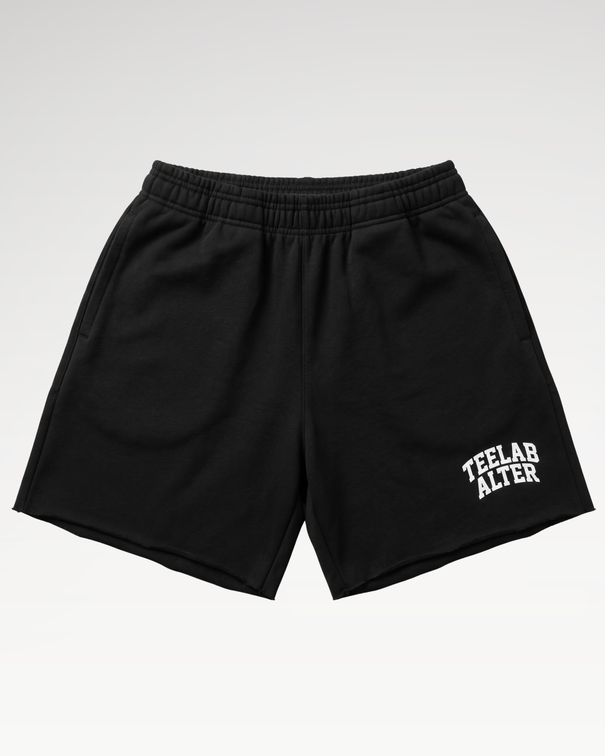Quần Short Teelab Alter Jogger Nỉ In Cắt Gấu Unisex SH013